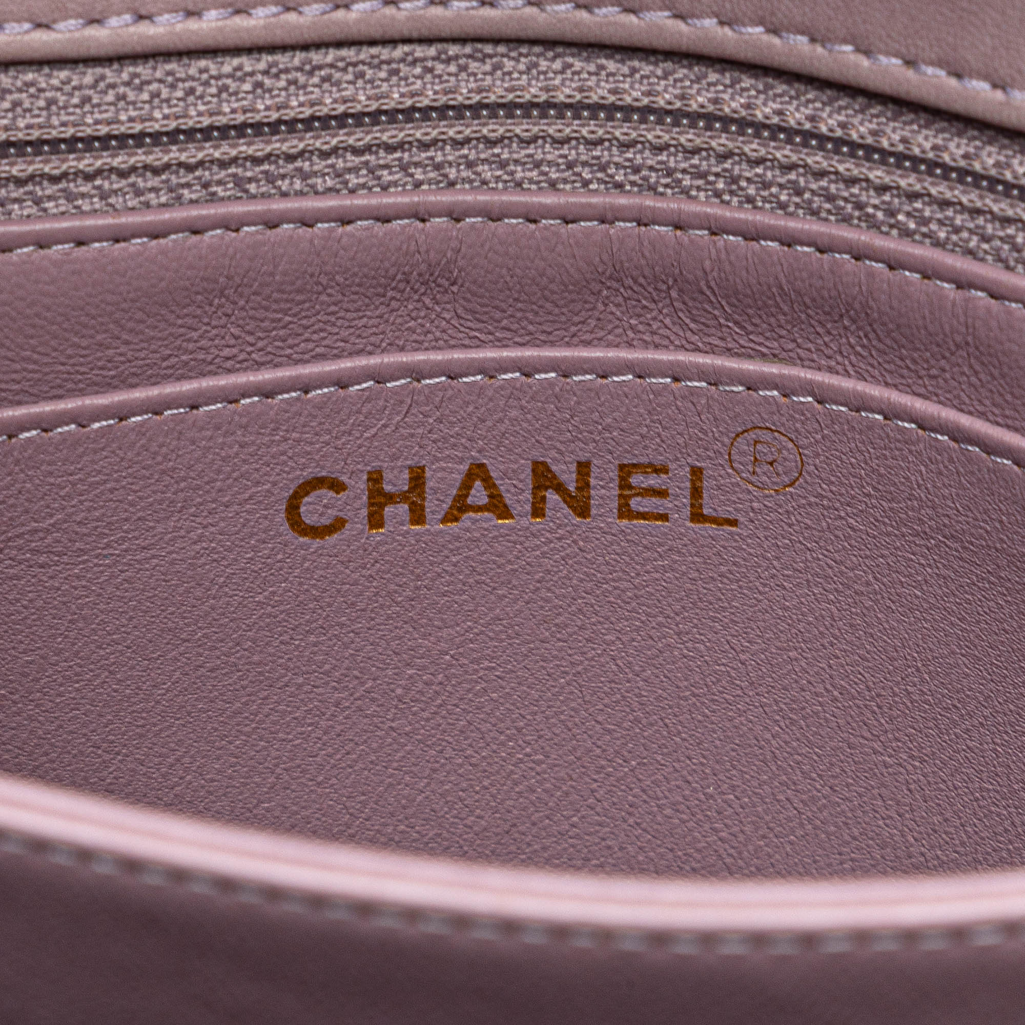 Chanel CC Quilted Lambskin Diana Flap Shoulder Bag - image 5