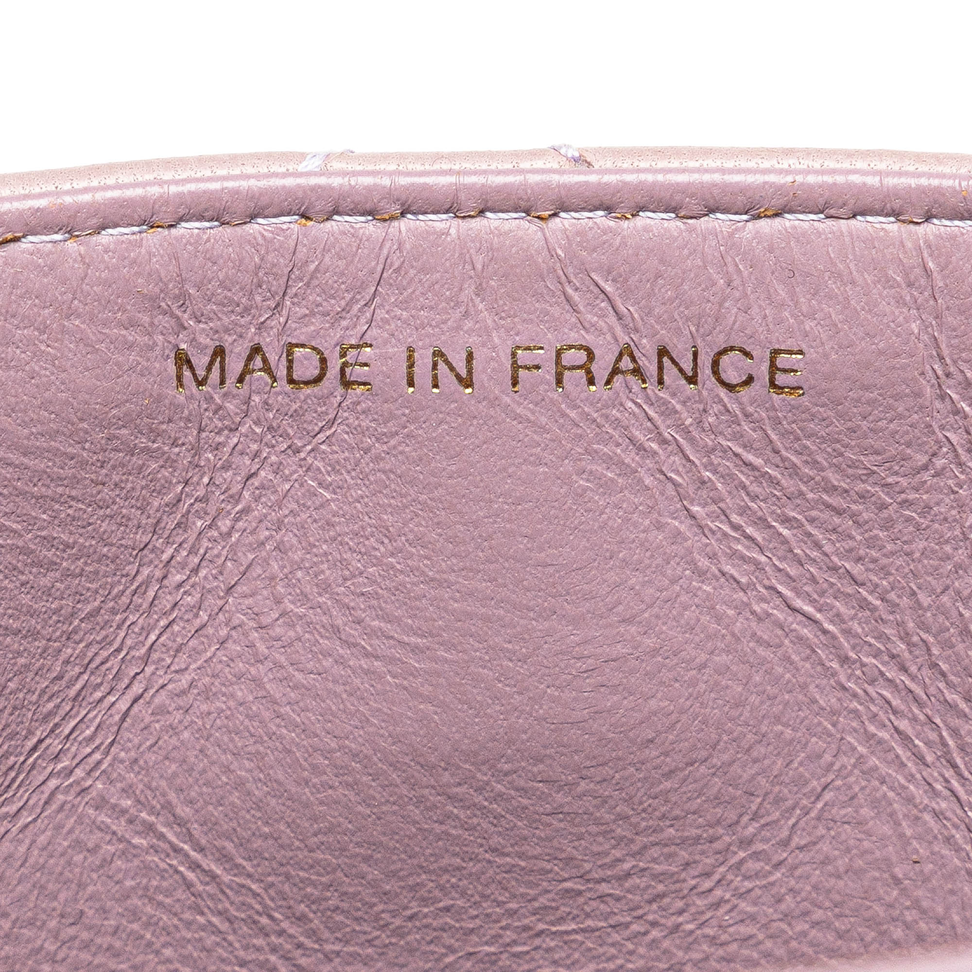 Chanel CC Quilted Lambskin Diana Flap Shoulder Bag - image 9