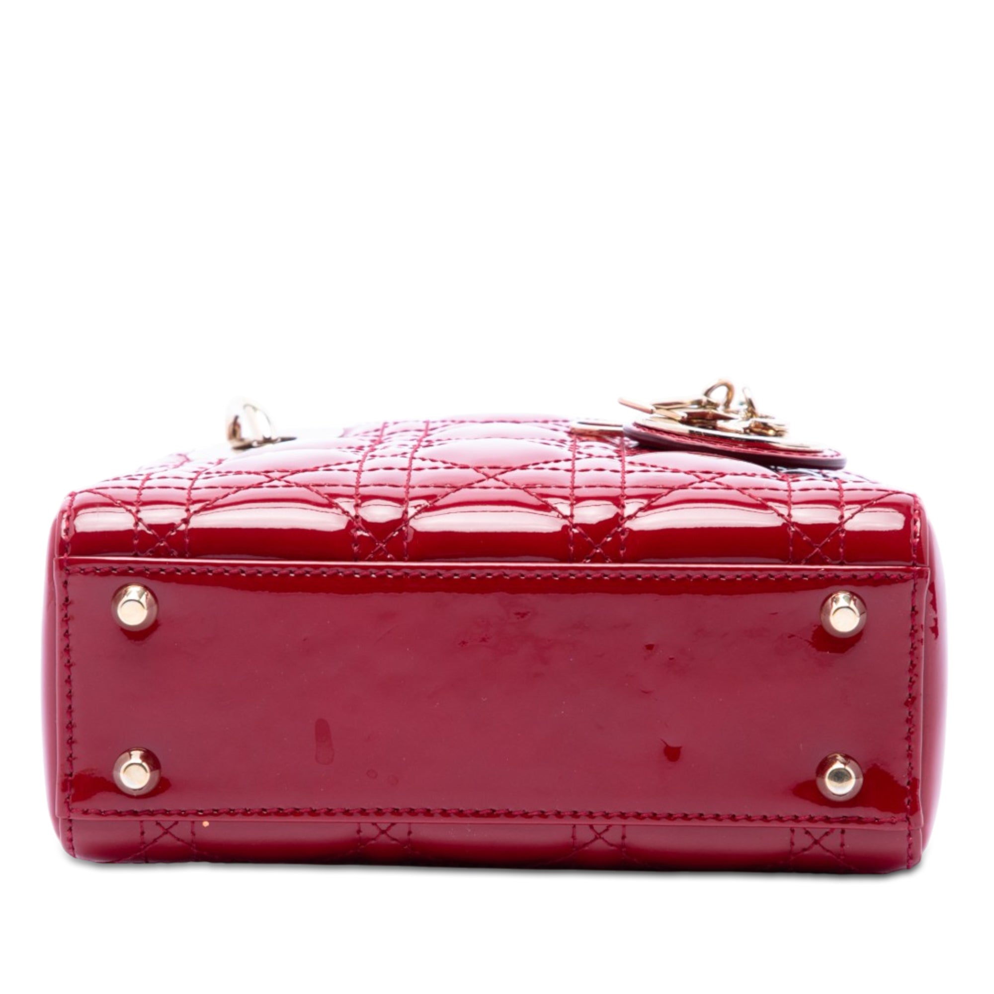 Dior Mini Patent Cannage Lady Dior - image 3