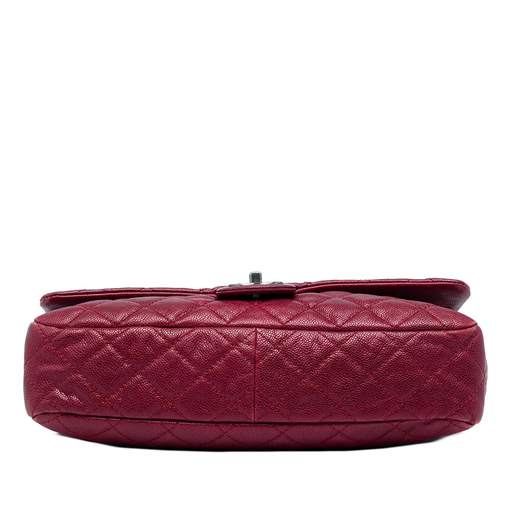 Chanel Jumbo Quilted Iridescent Caviar Easy Flap - image 3