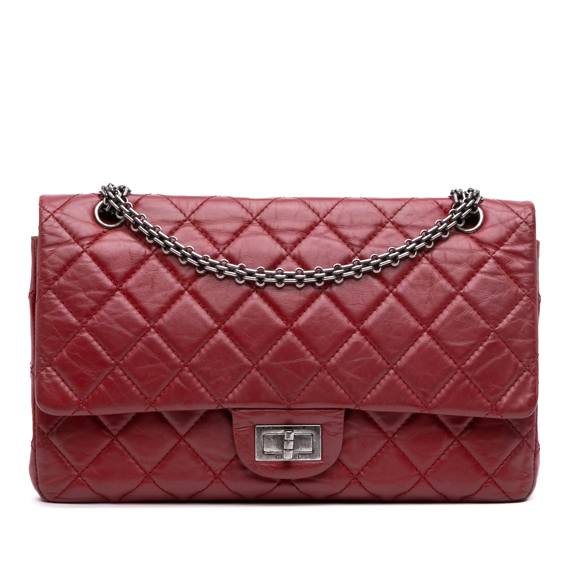 Chanel Reissue 2.55 Aged Calfskin Double Flap 227 - image 1