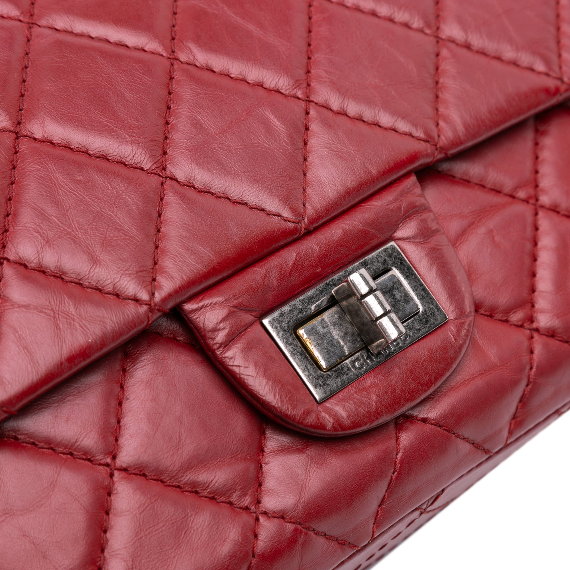 Chanel Reissue 2.55 Aged Calfskin Double Flap 227 - image 10