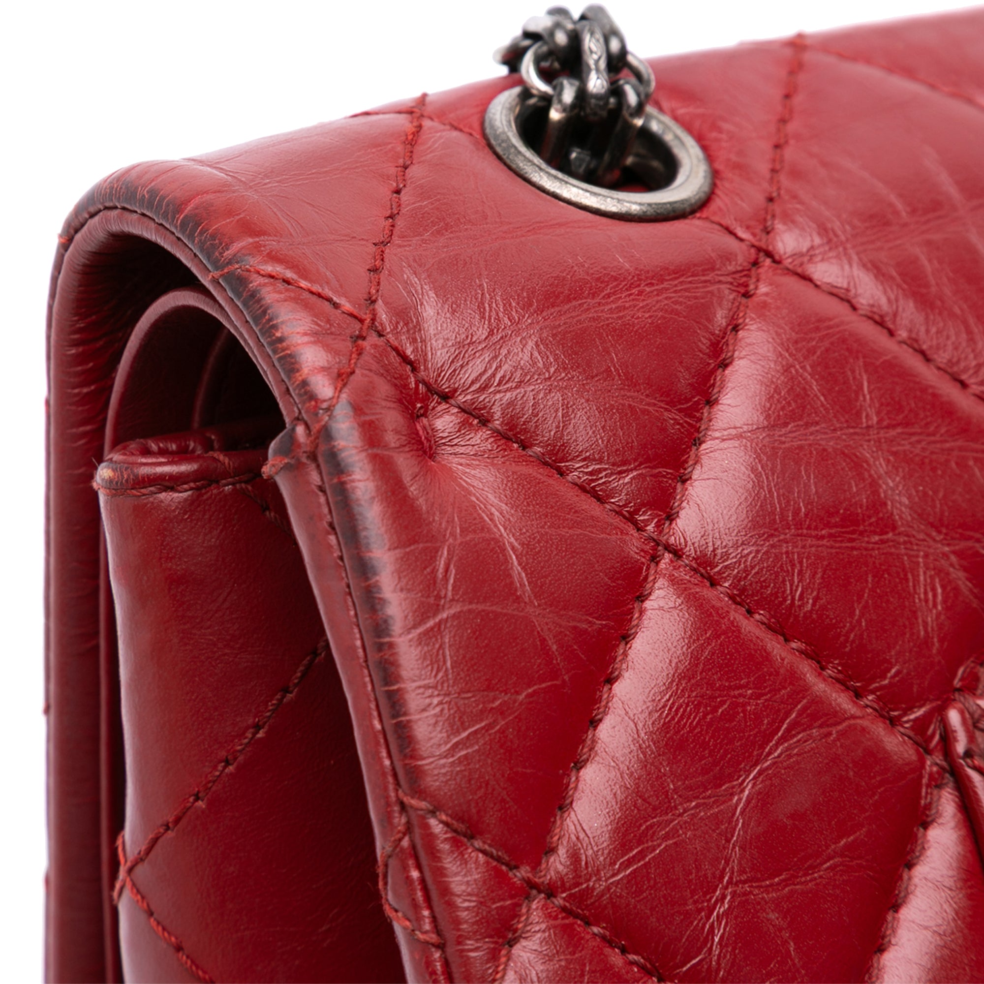 Chanel Reissue 2.55 Aged Calfskin Double Flap 227 - image 11
