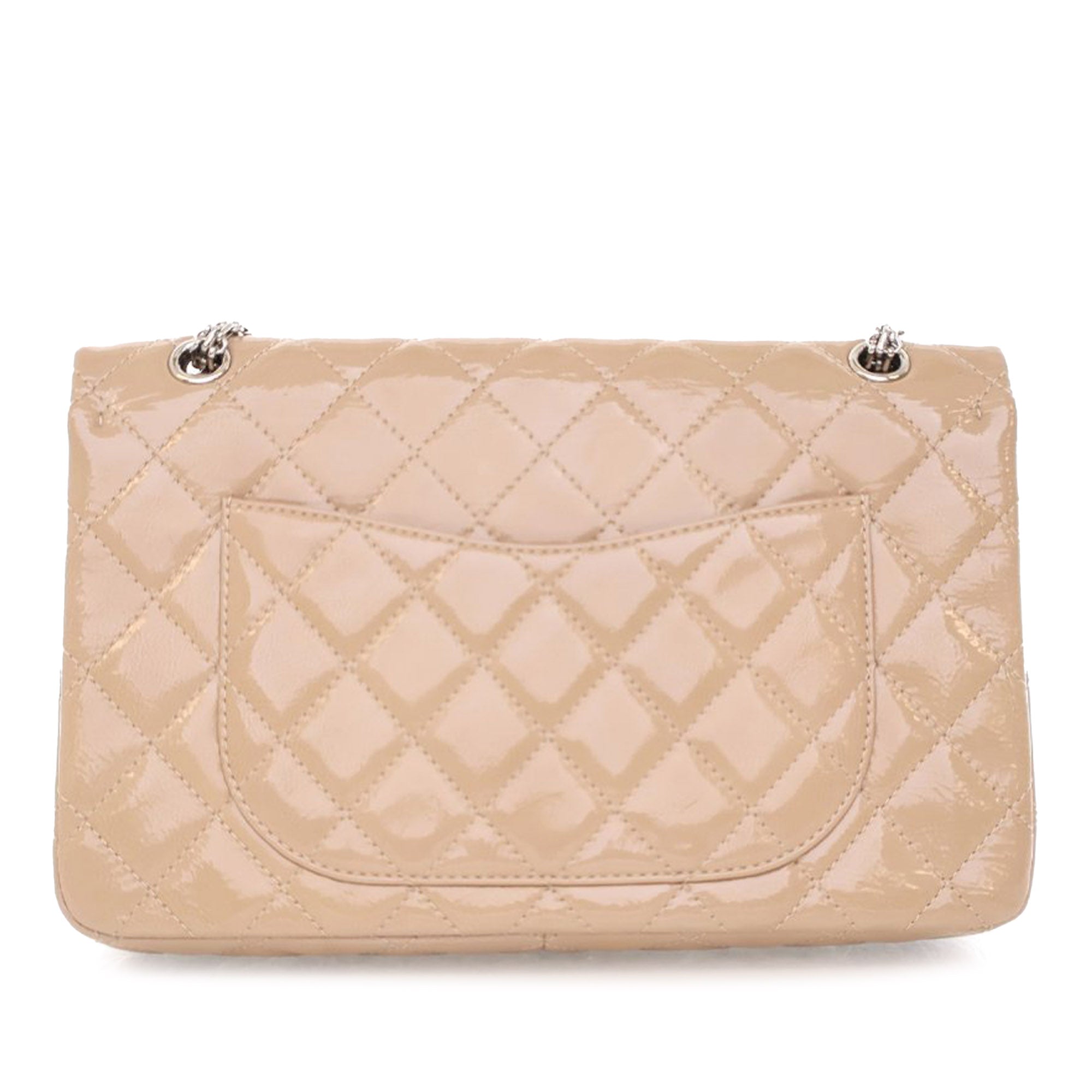 Chanel Reissue 2.55 Quilted Patent Double Flap 227 - image 2