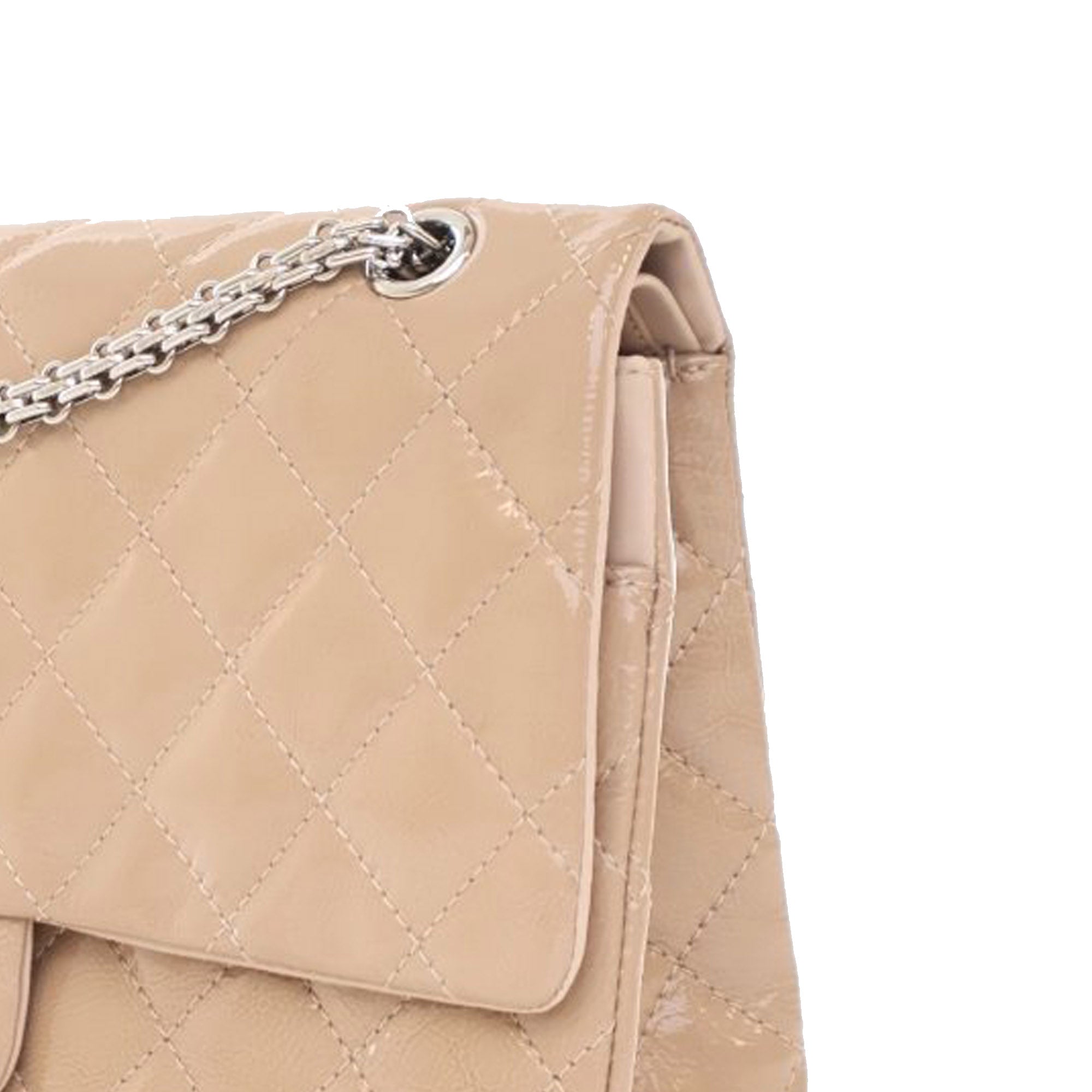 Chanel Reissue 2.55 Quilted Patent Double Flap 227 - image 9