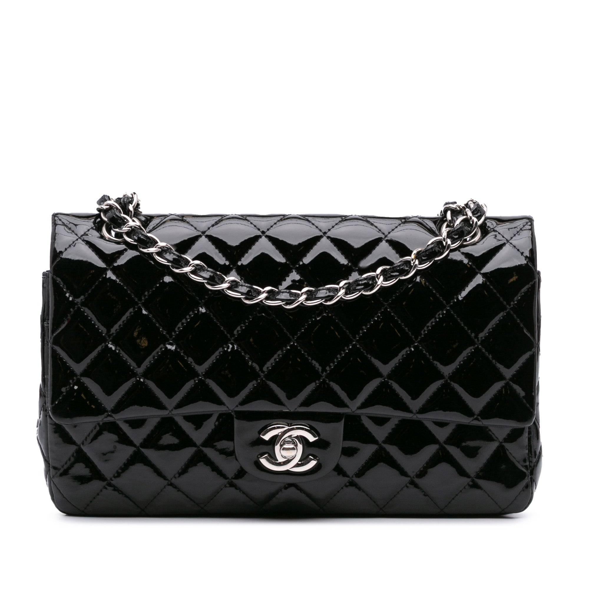 Chanel Medium Classic Patent Double Flap - image 1