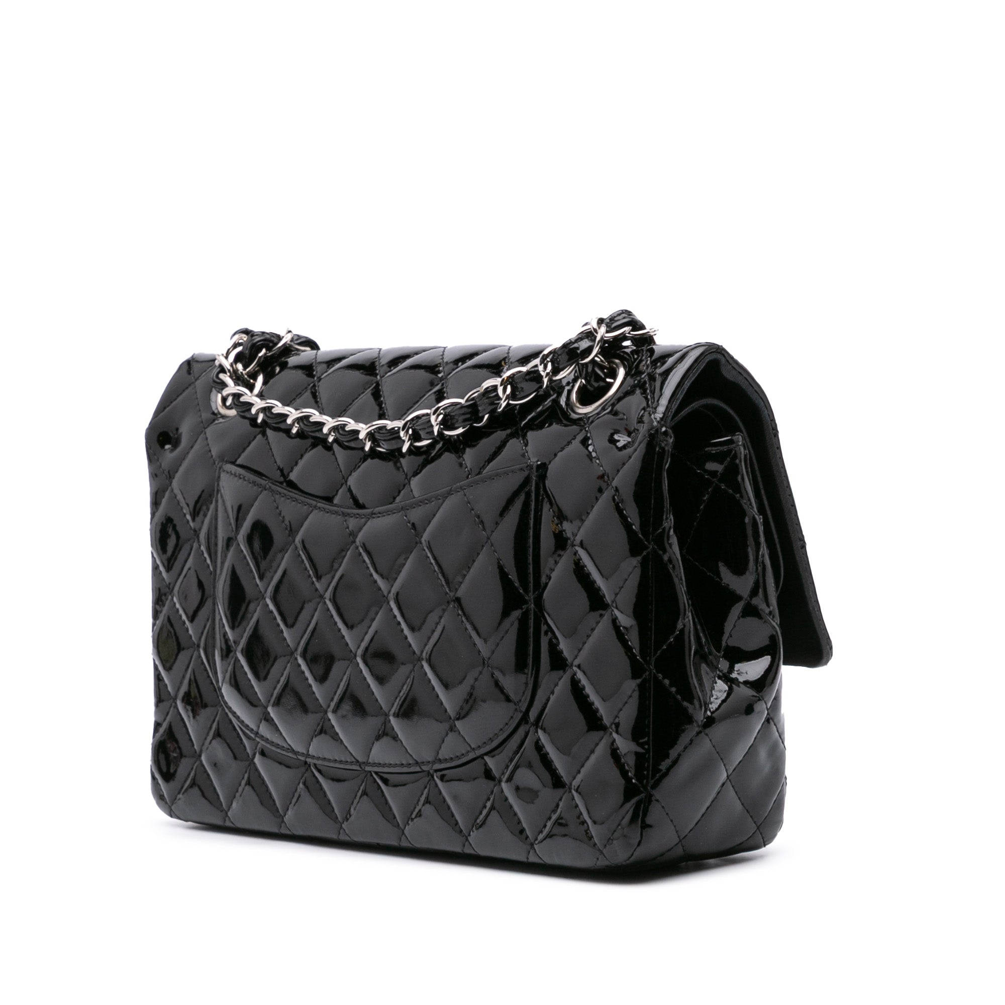 Chanel Medium Classic Patent Double Flap - image 2
