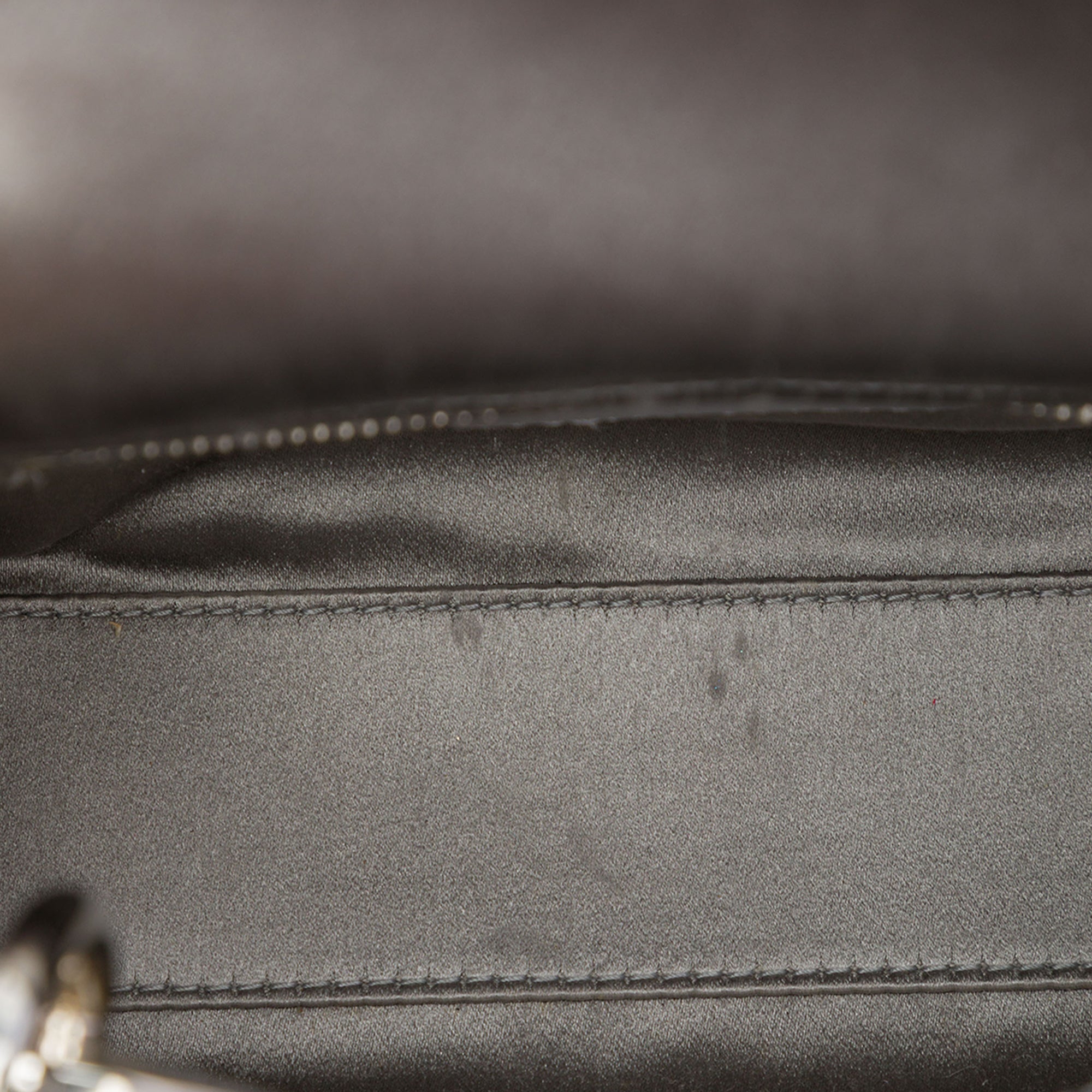 Dior Mini Satin Cannage Crystal Embellished Lady Dior - image 4