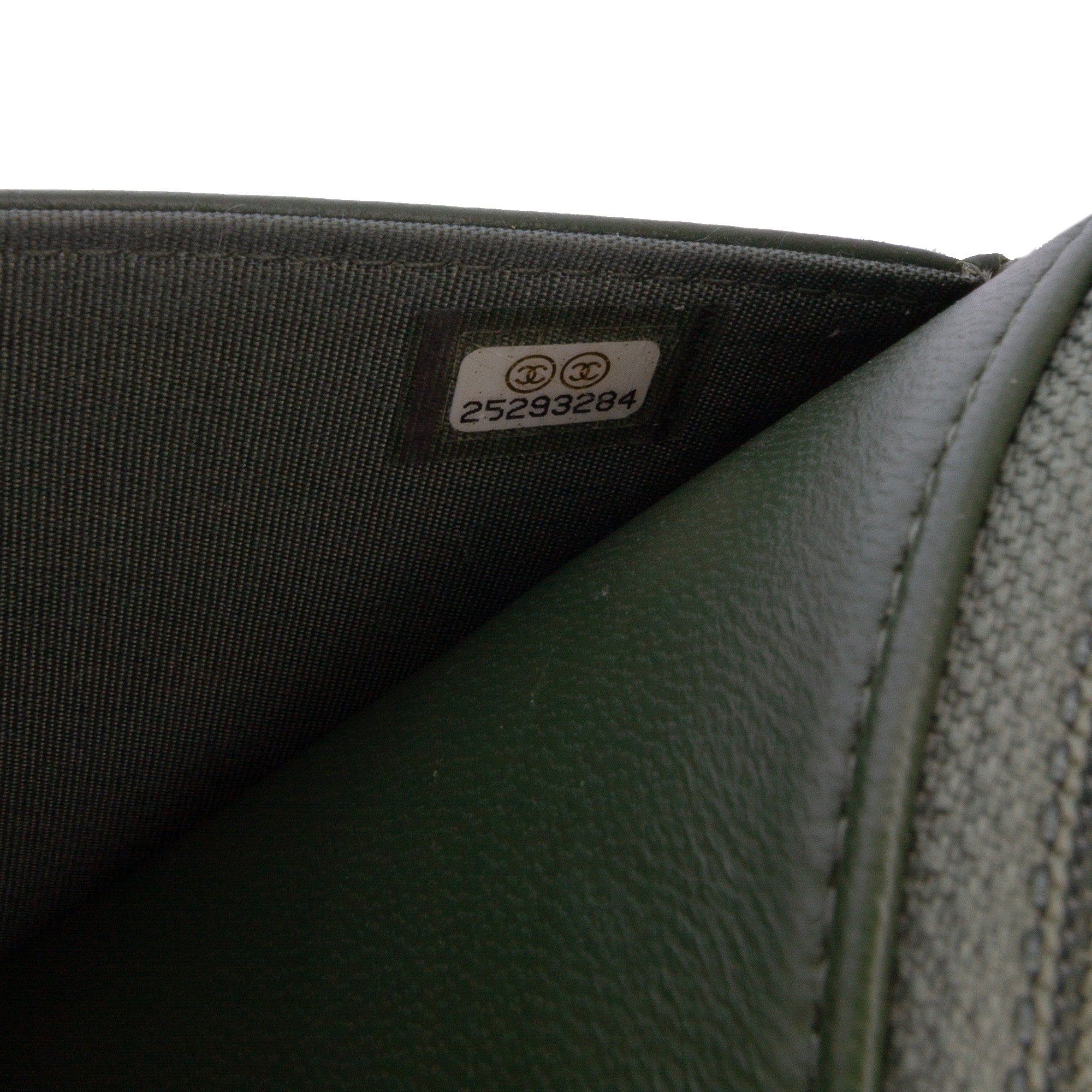 Chanel Chevron Crumpled Calfskin Boy Wallet On Chain - image 6
