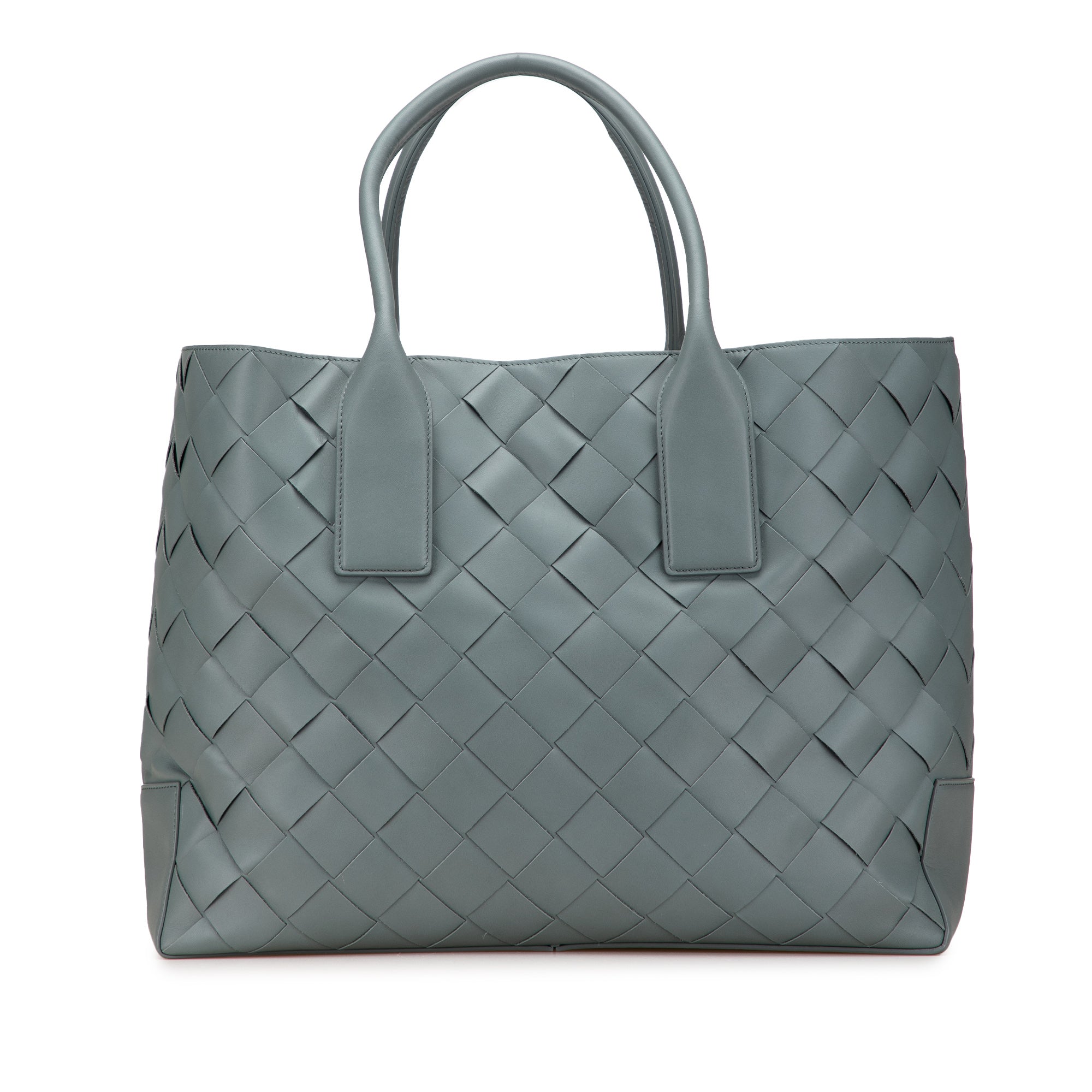 Bottega Veneta Lambskin Maxi Intrecciato Tote - image 1