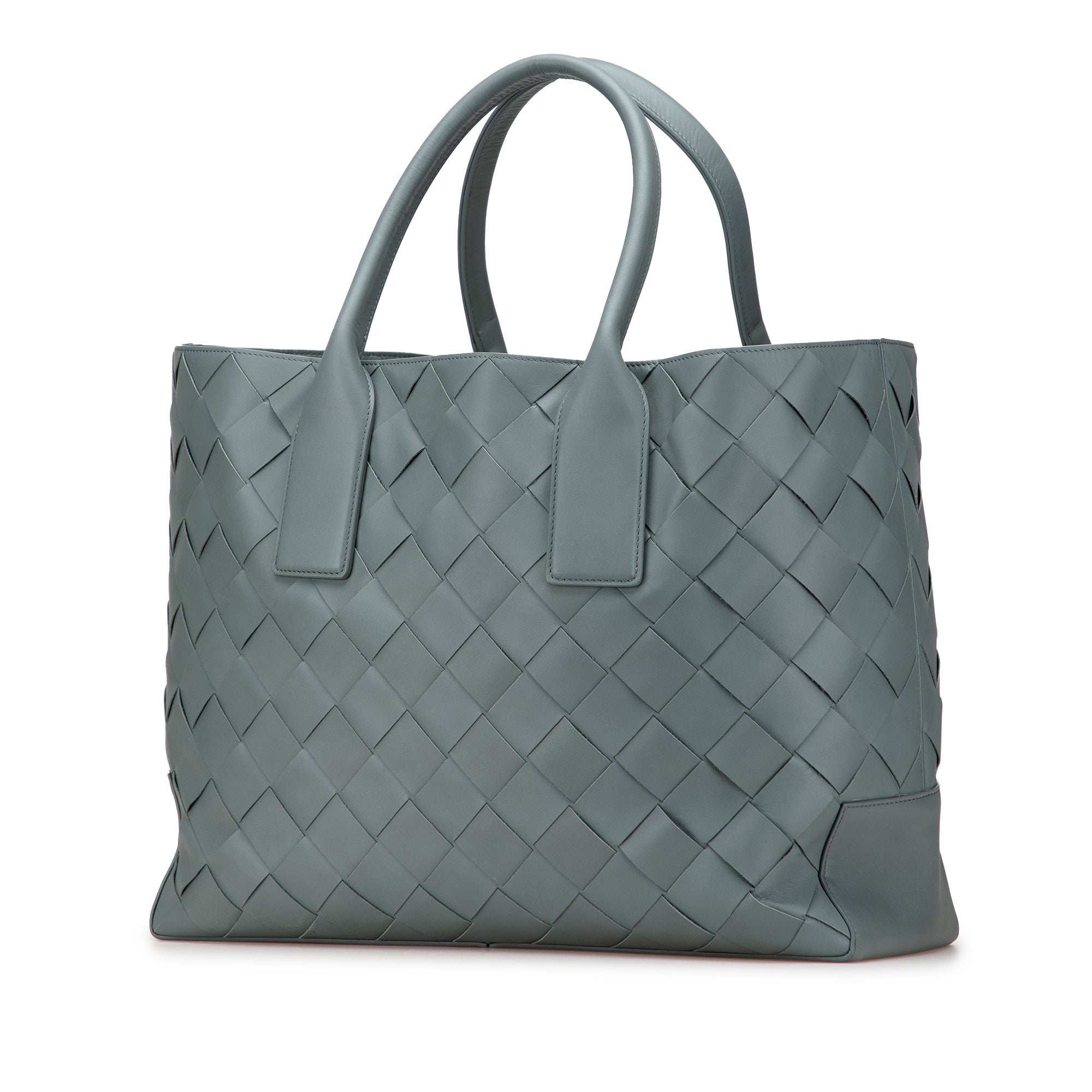 Bottega Veneta Lambskin Maxi Intrecciato Tote - image 2