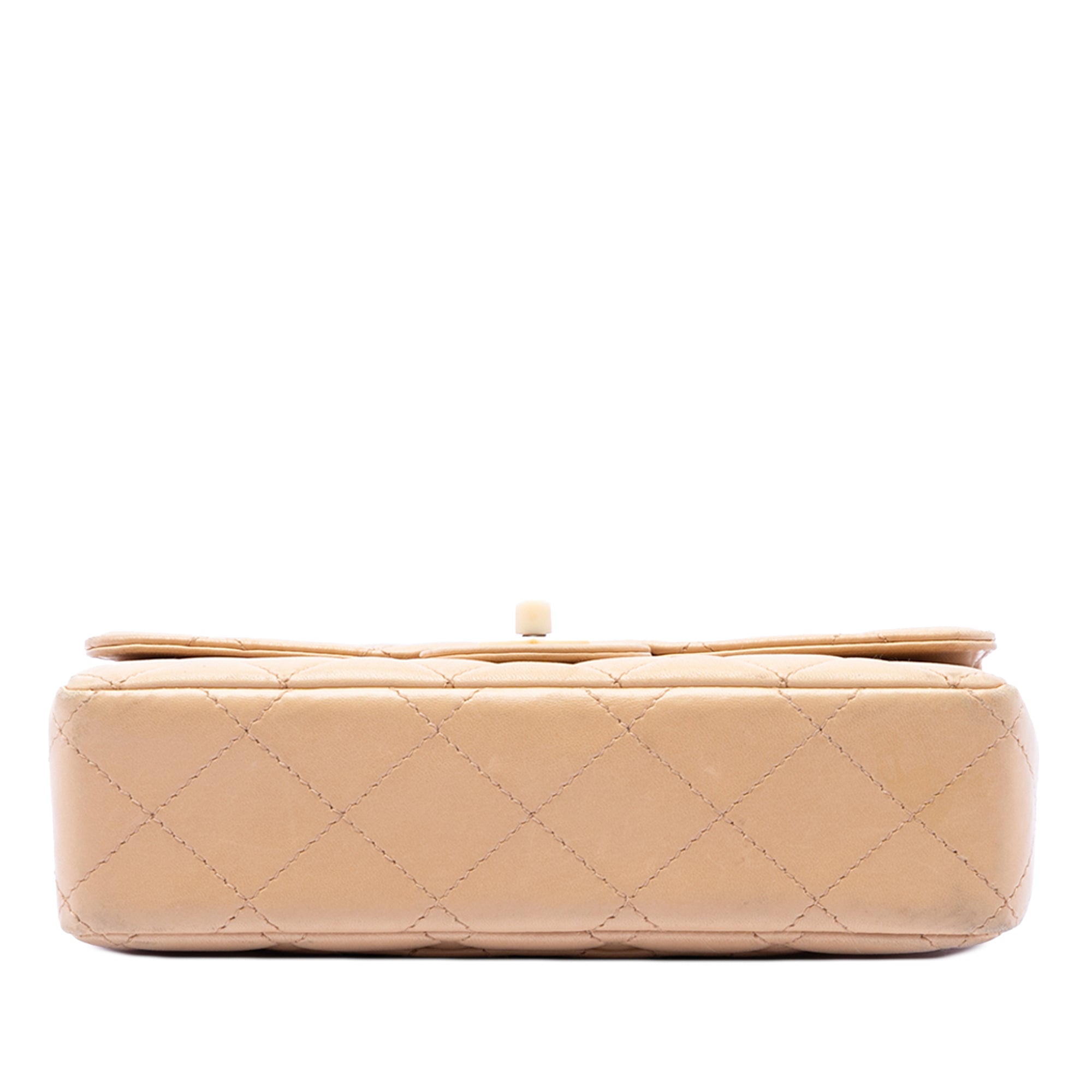 Chanel CC Quilted Lambskin Resin Chain Single Flap - image 3