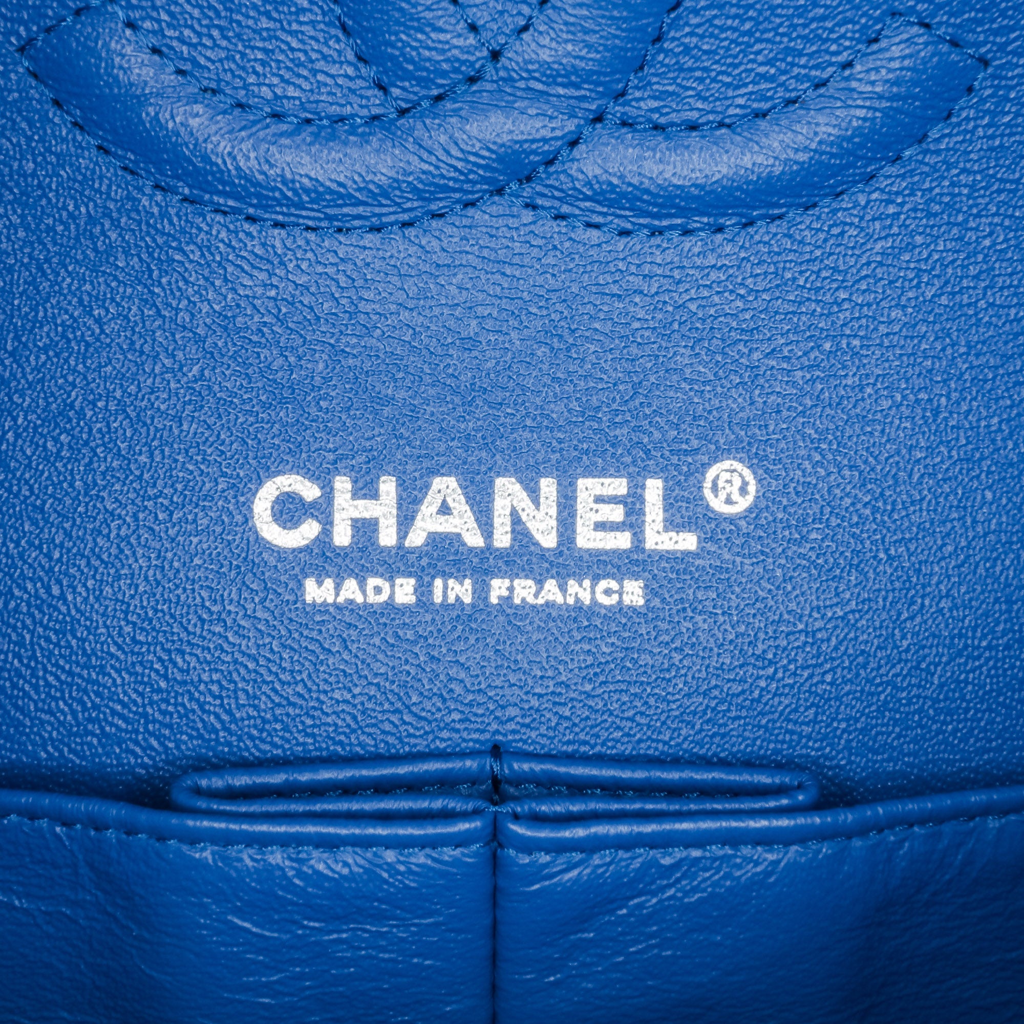 Chanel Medium Classic Chevron Caviar Double Flap - image 5