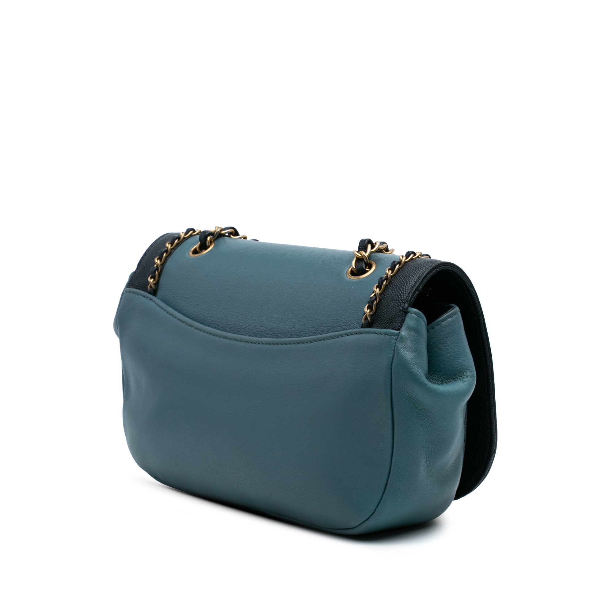 Chanel Lambskin and Caviar Lovely Chains Flap - image 2