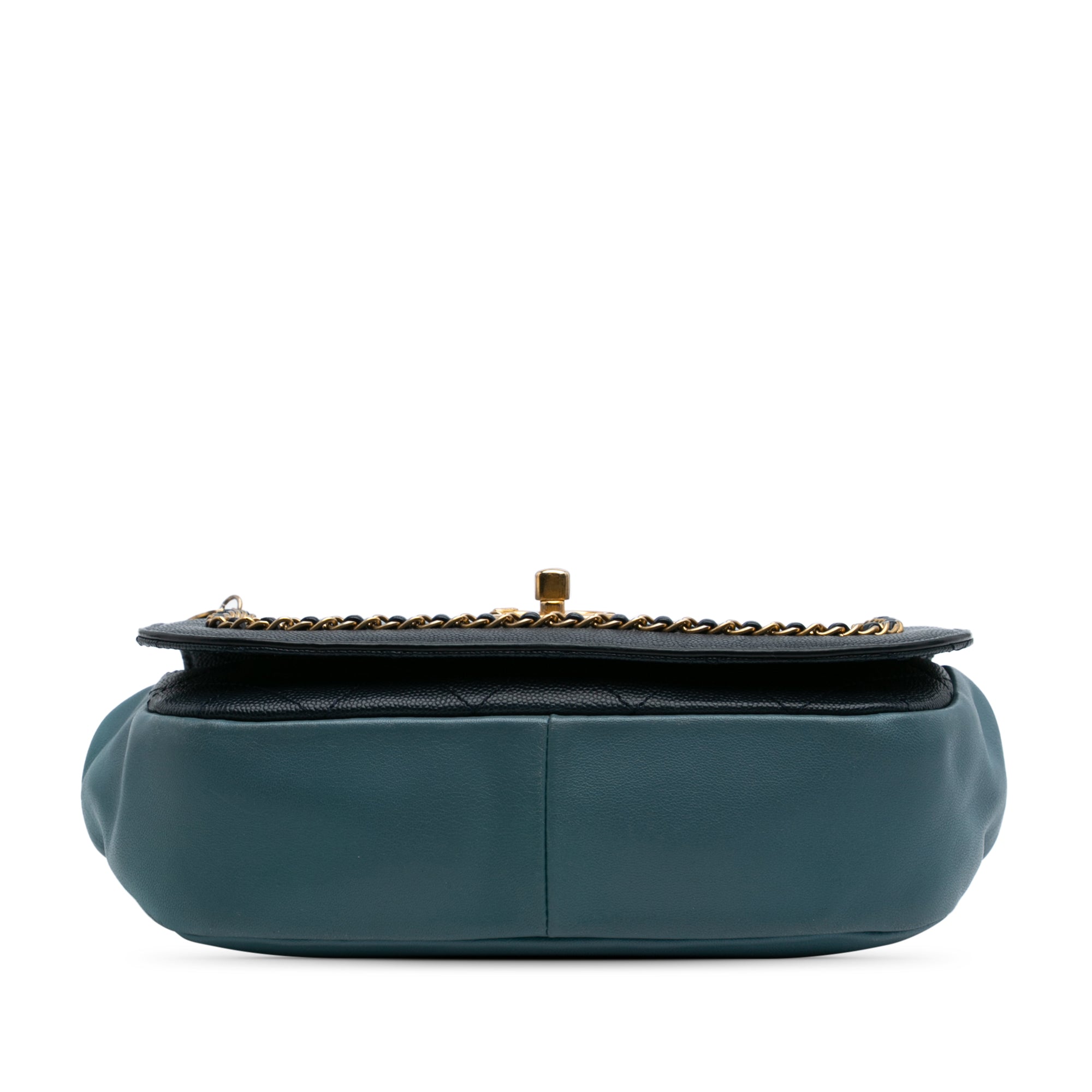 Chanel Lambskin and Caviar Lovely Chains Flap - image 3