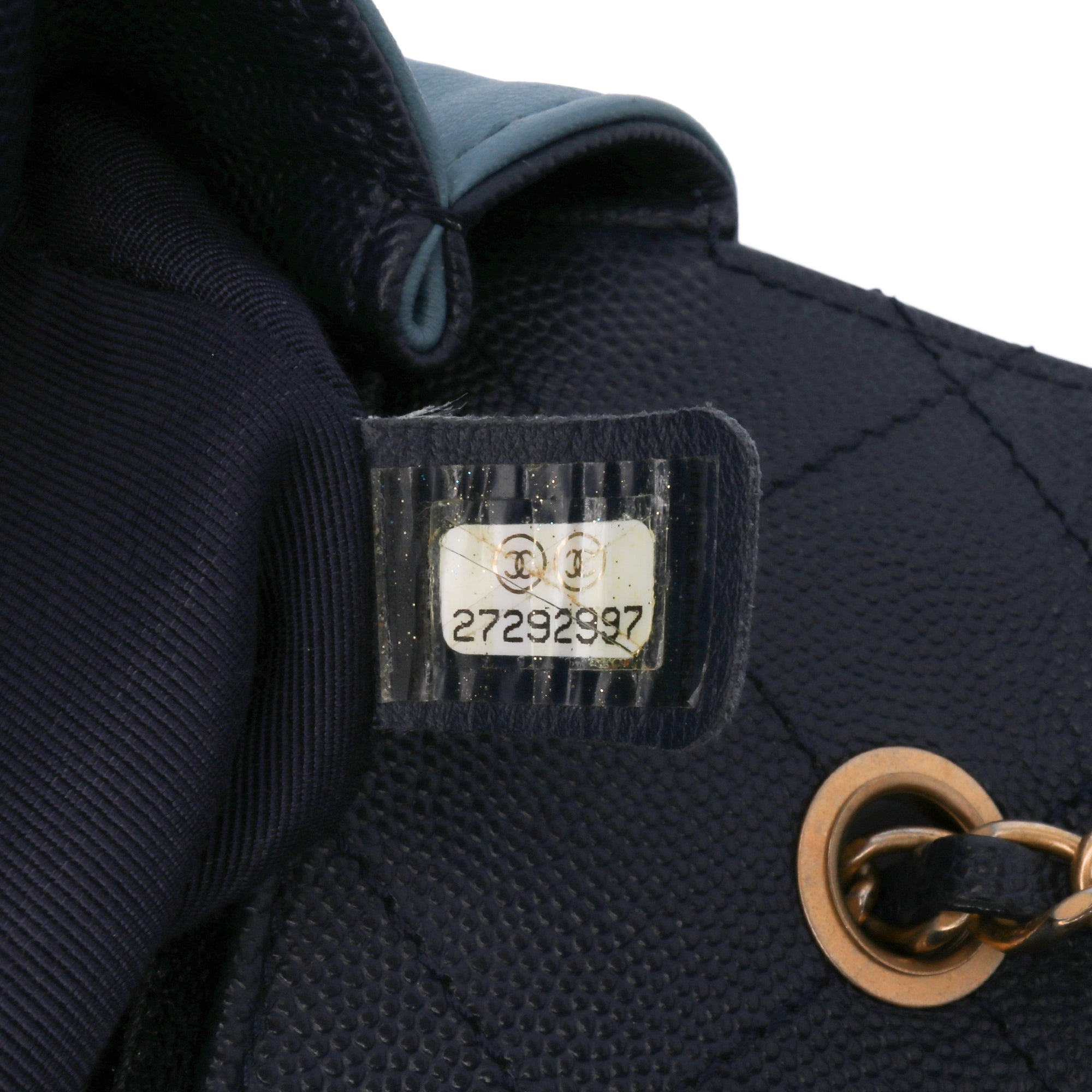 Chanel Lambskin and Caviar Lovely Chains Flap - image 5