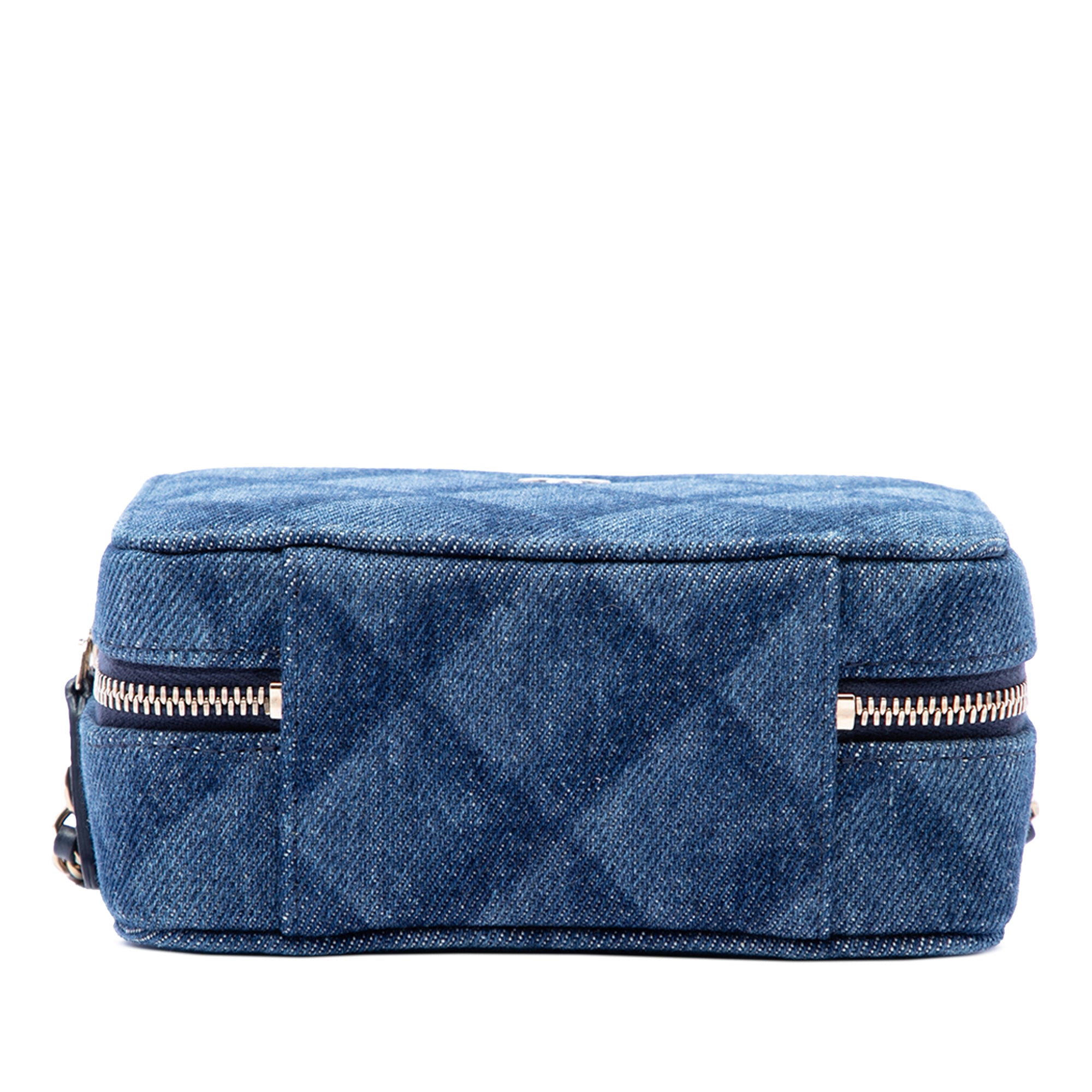 Chanel CC Printed Denim Camera Case - image 3