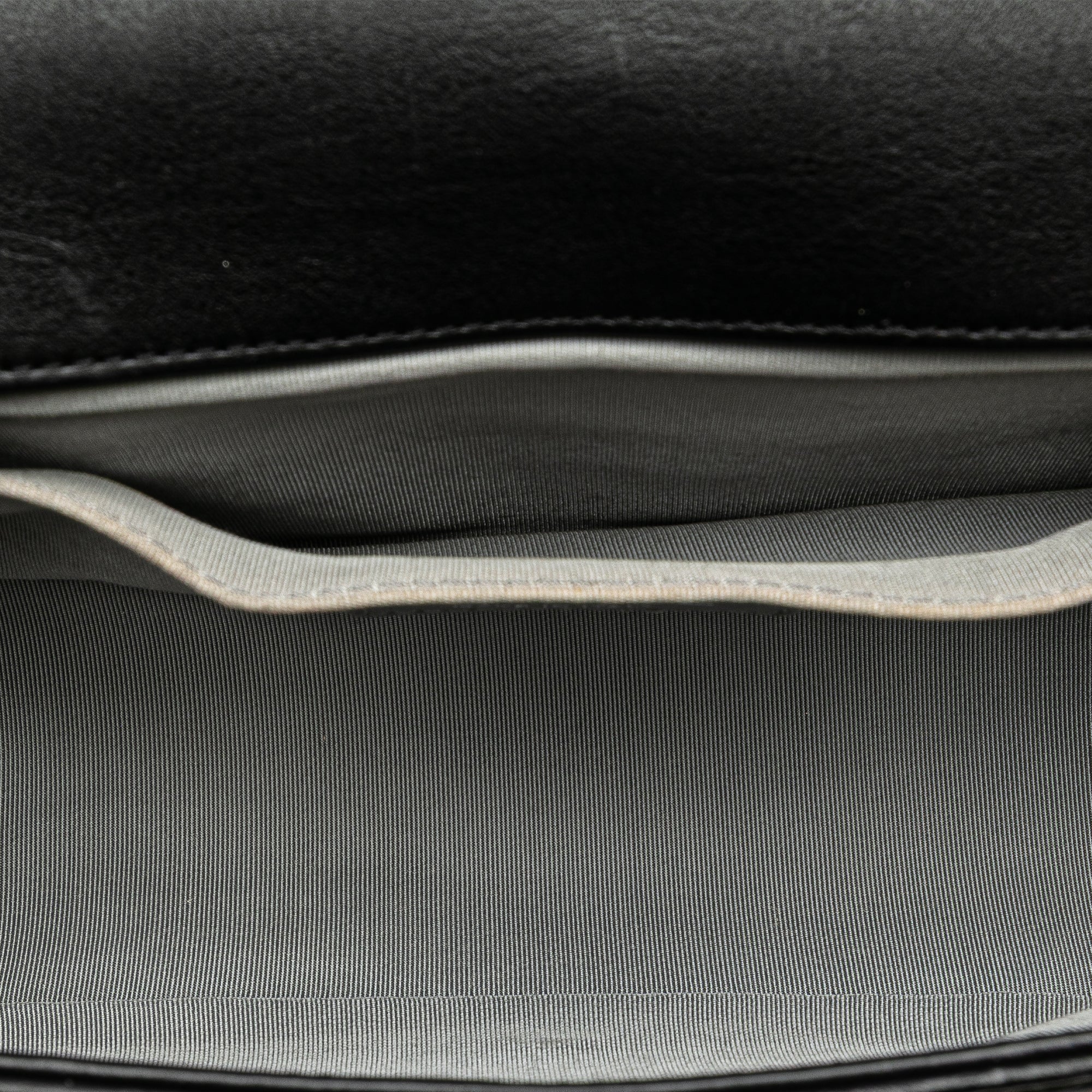 Chanel Old Medium Calfskin Double Stitch Boy Flap - image 4