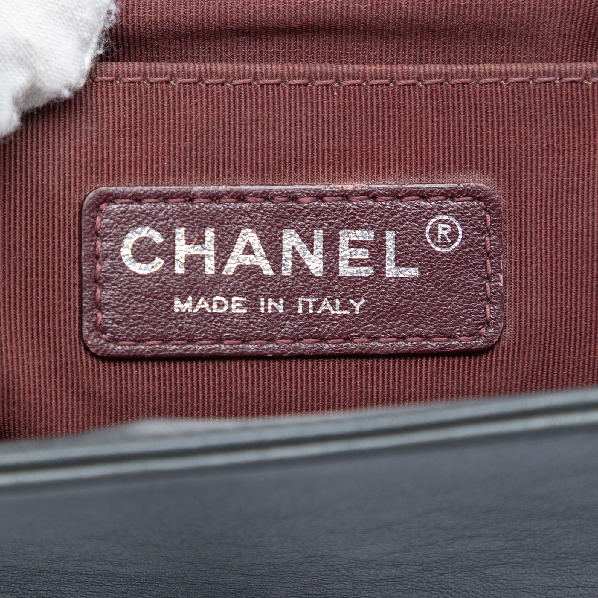 Chanel Old Medium Chevron Lambskin Boy Flap - image 5