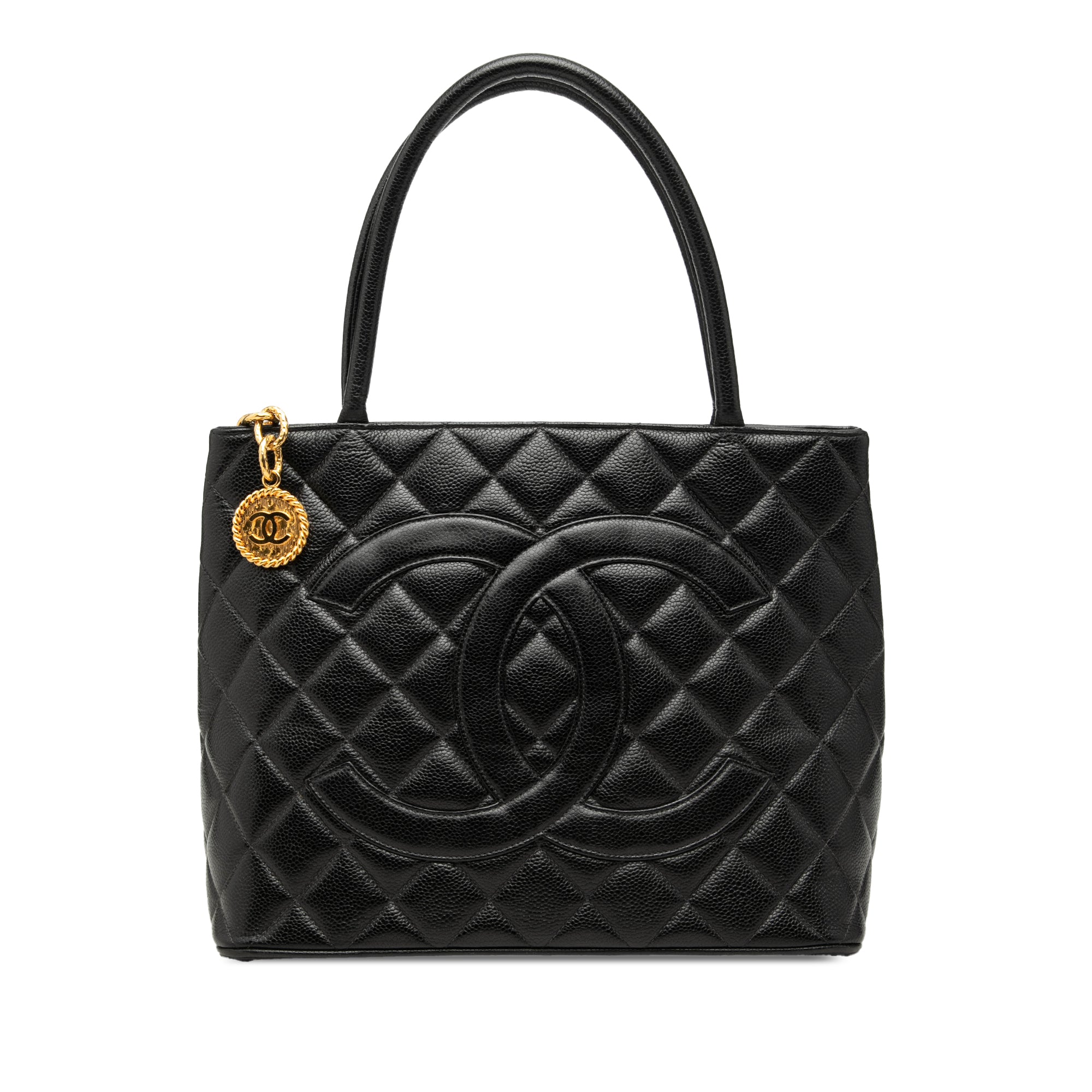 Chanel Caviar Medallion Tote - image 1
