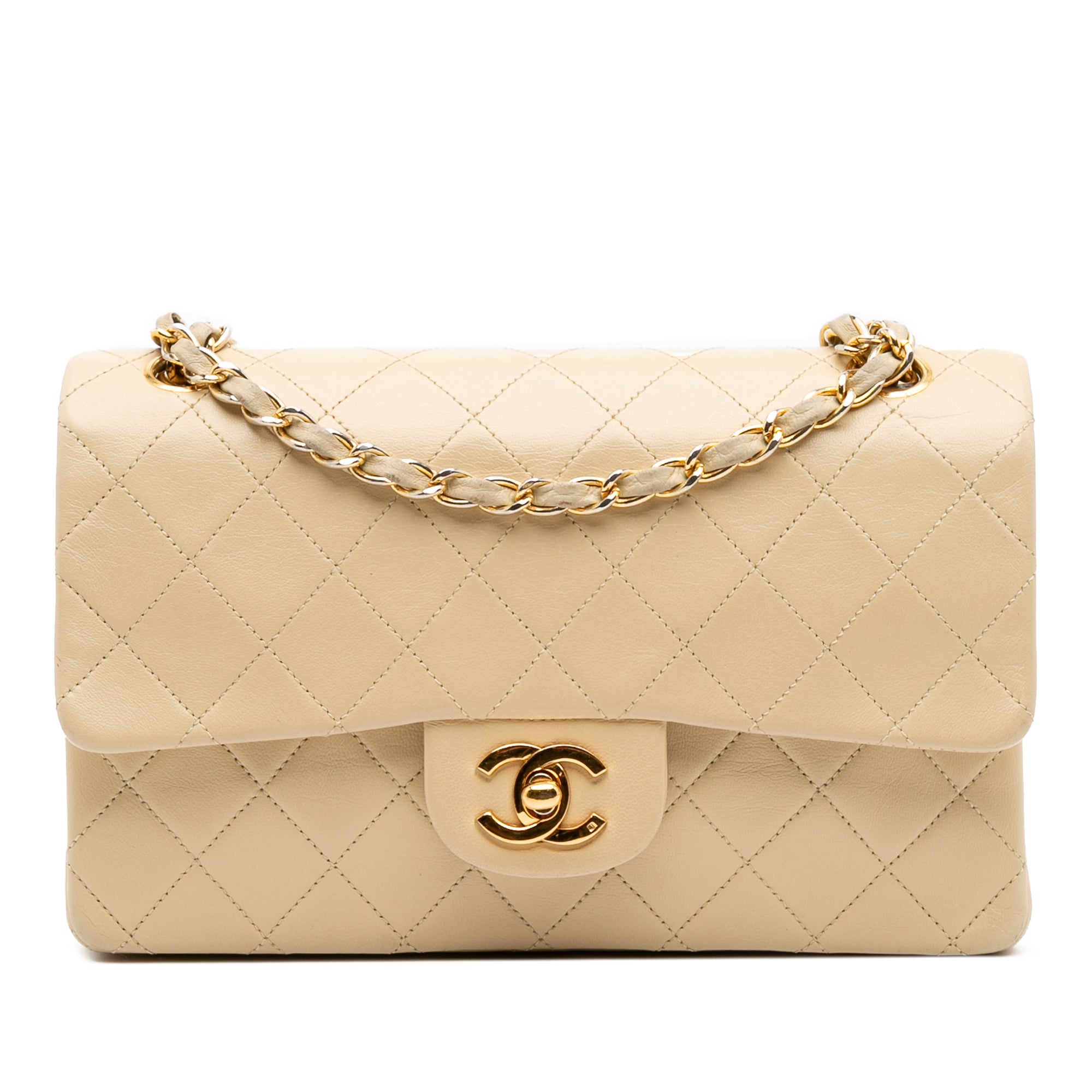 Chanel Small Classic Lambskin Double Flap - image 1