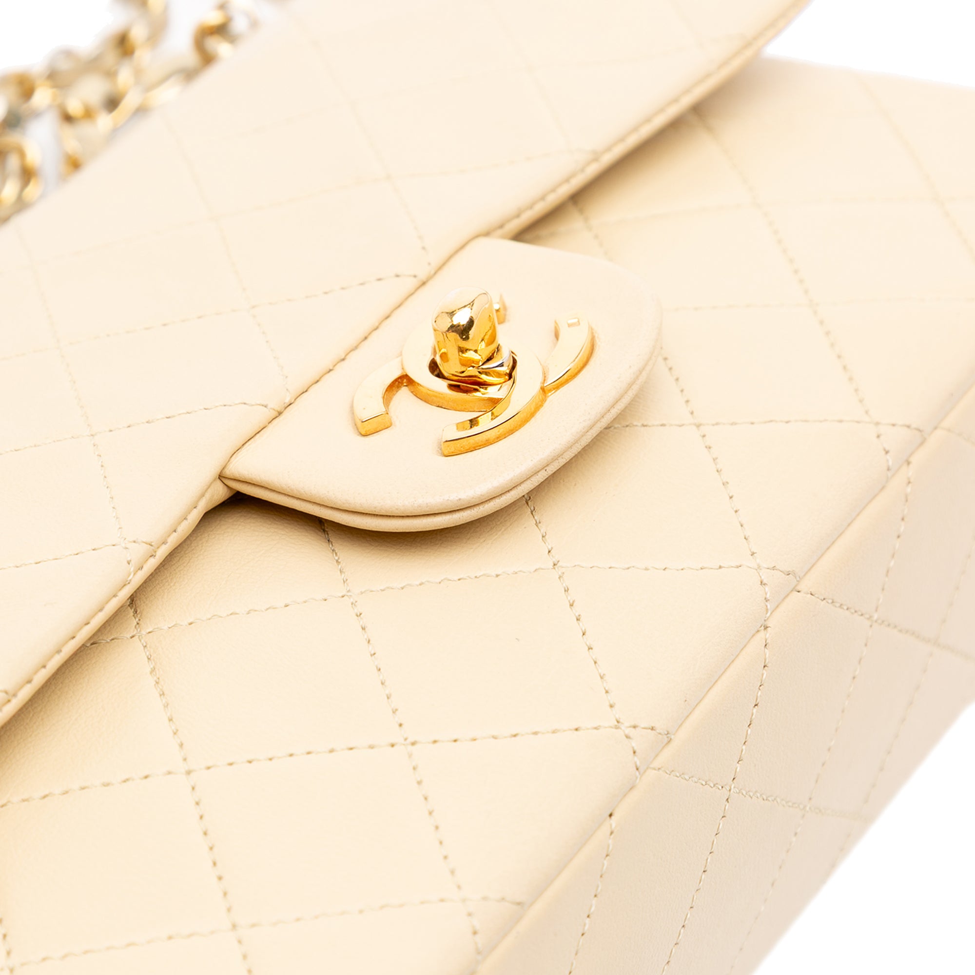 Chanel Small Classic Lambskin Double Flap - image 10