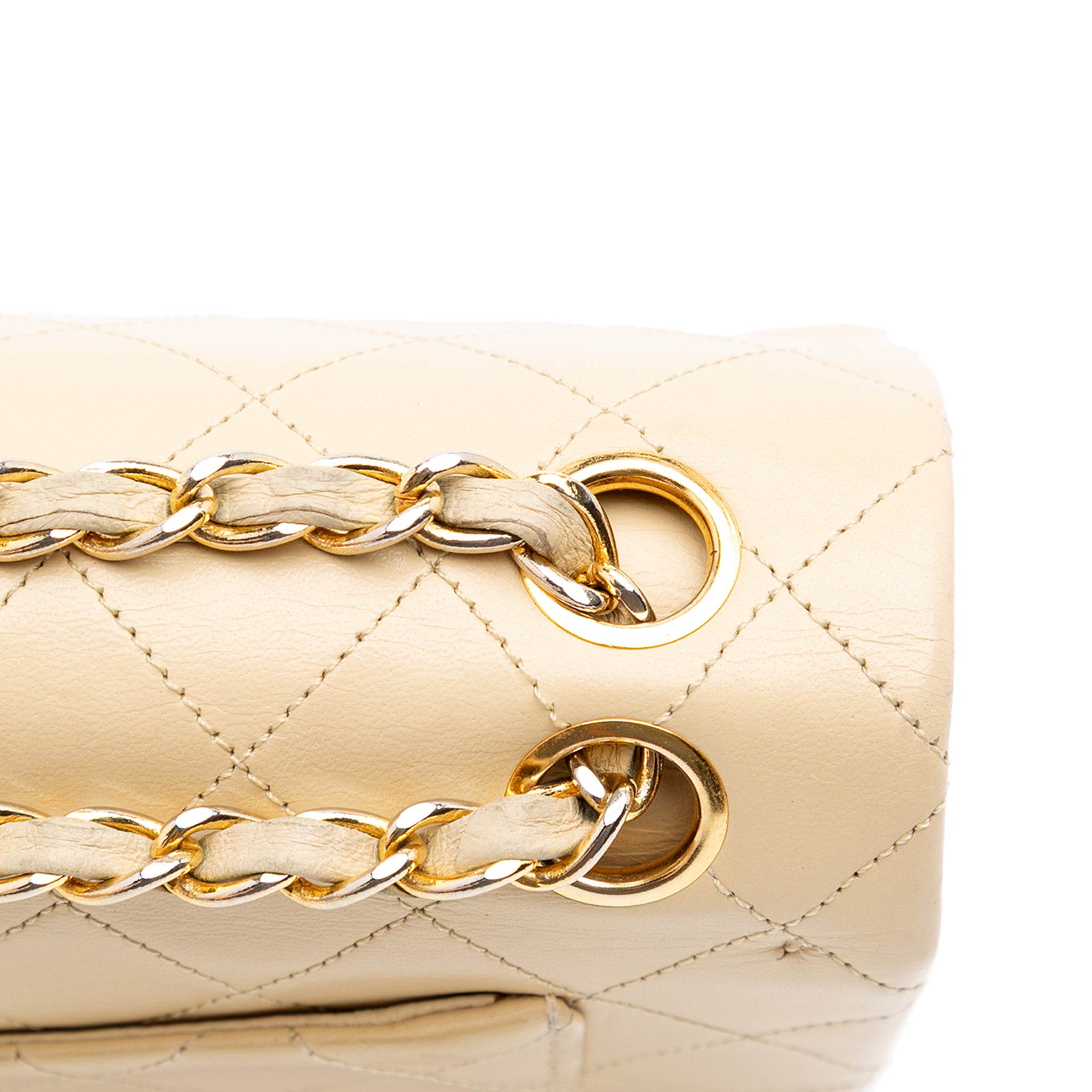 Chanel Small Classic Lambskin Double Flap - image 11