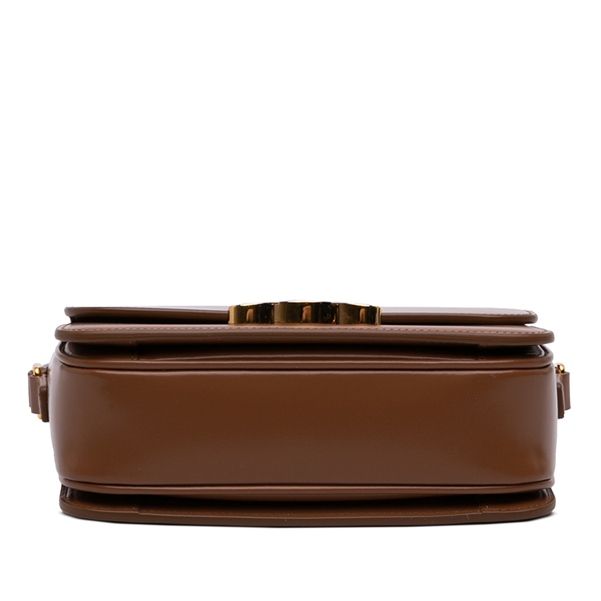 Celine Teen Shiny Calfskin Triomphe Crossbody - image 3
