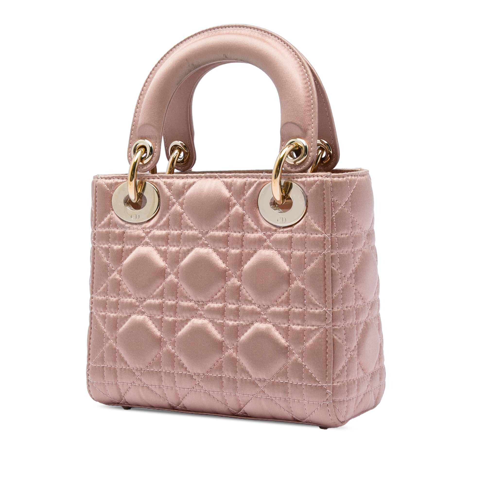 Dior Mini Satin Cannage Swarovski Crystal Lady Dior - image 2