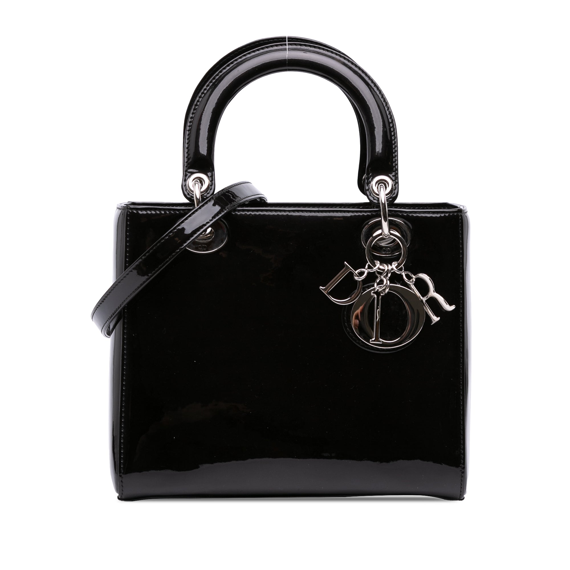 Dior Medium Patent Lady Dior - image 1