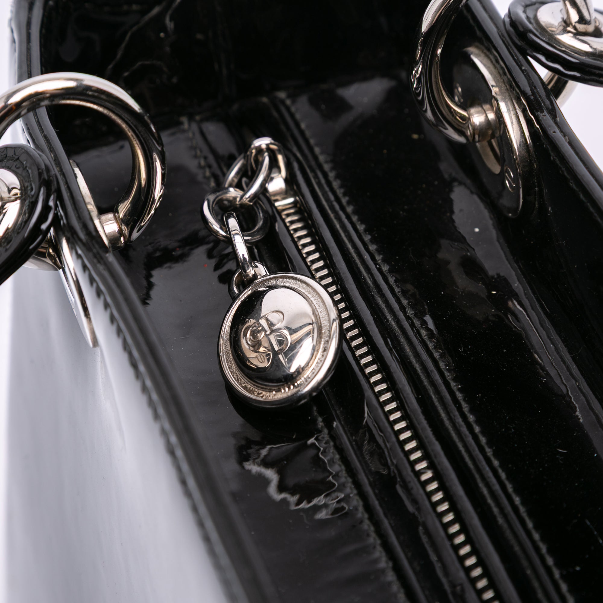Dior Medium Patent Lady Dior - image 6