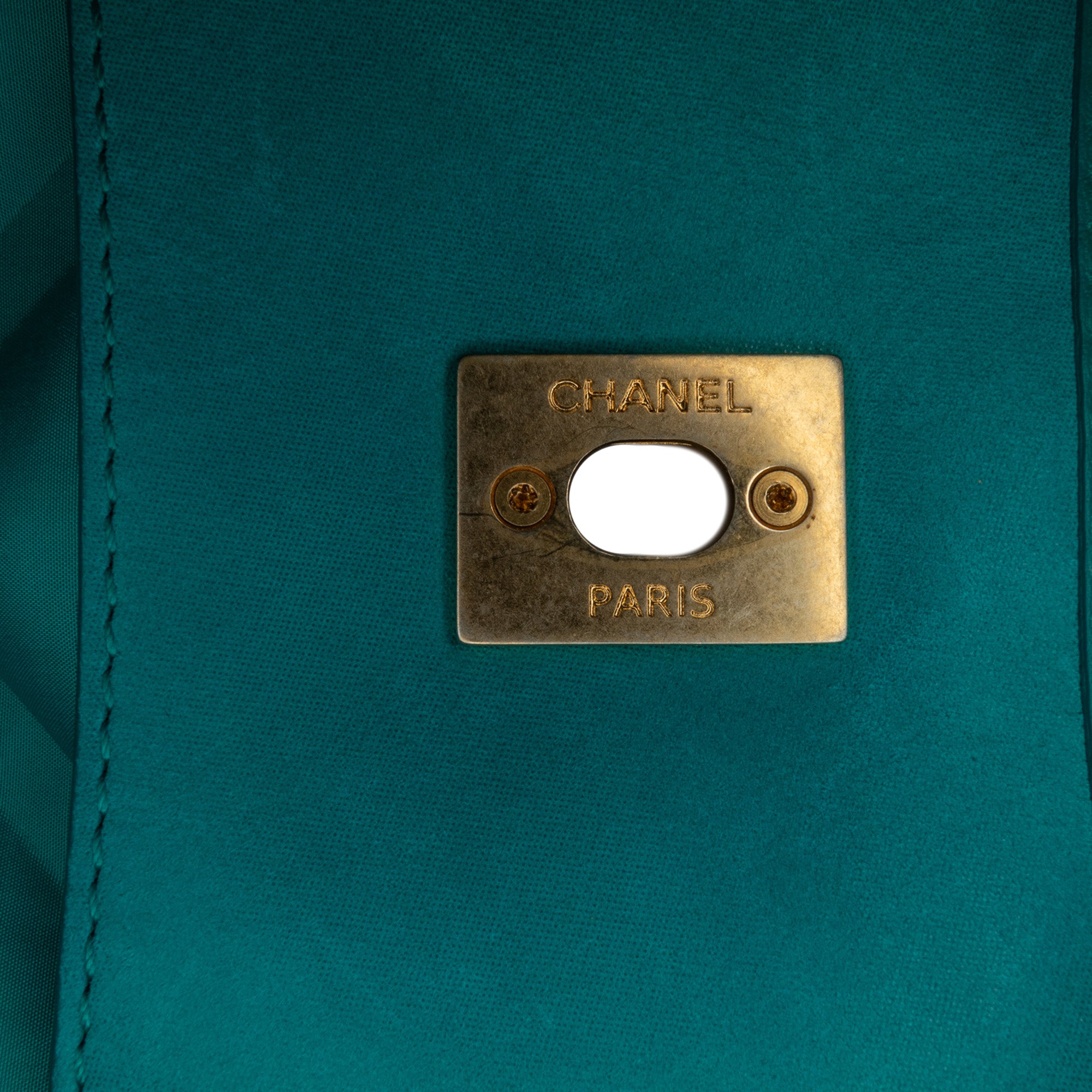 Chanel Small Iridescent Calfskin Chesterfield Flap - image 7