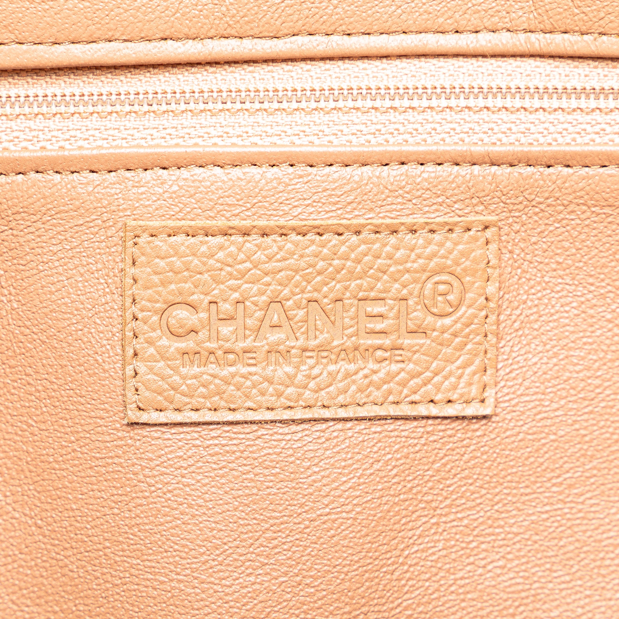 Chanel Large Quilted Grained Calfskin Bowler Handbag - image 5