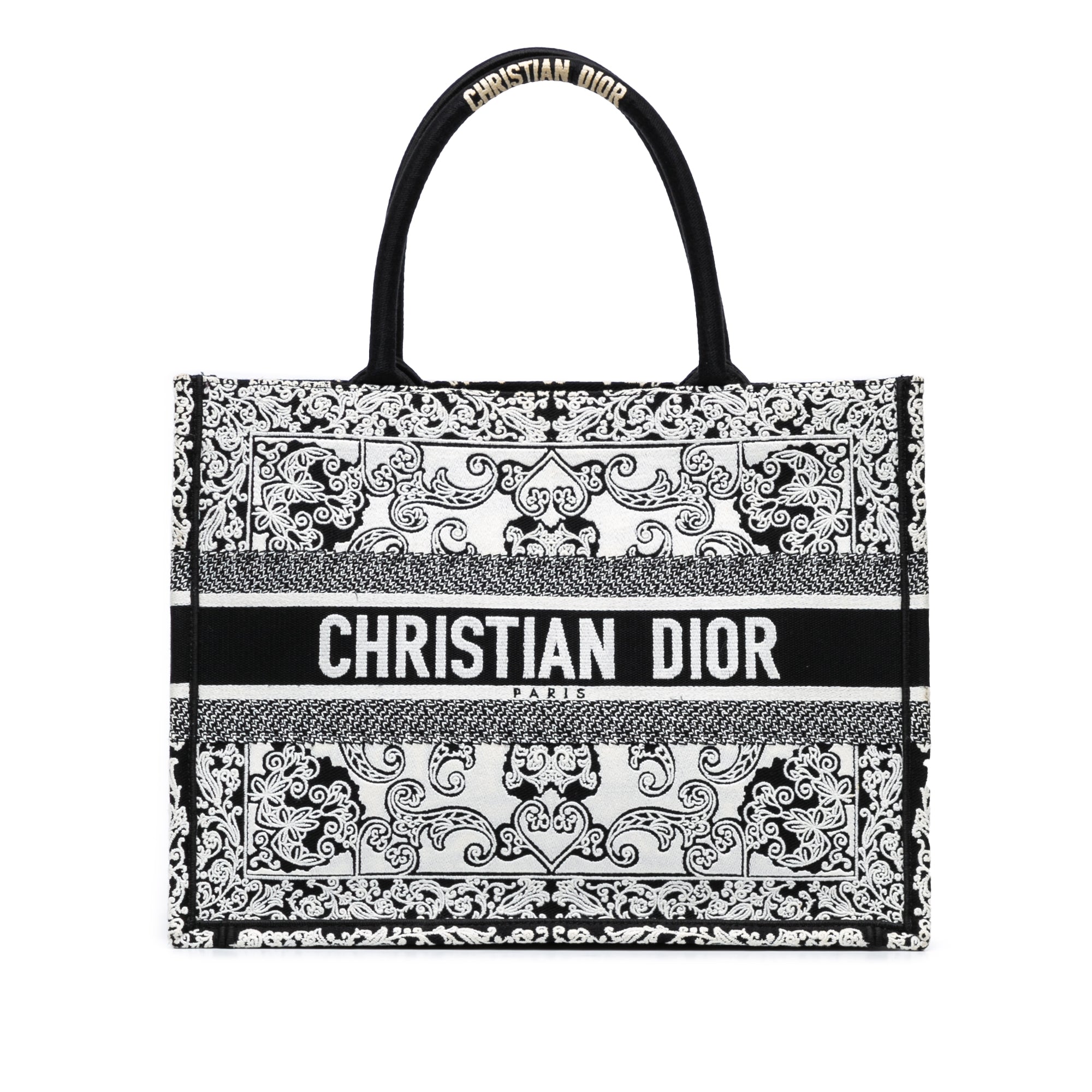 Dior Medium Embroidered Book Tote - image 1