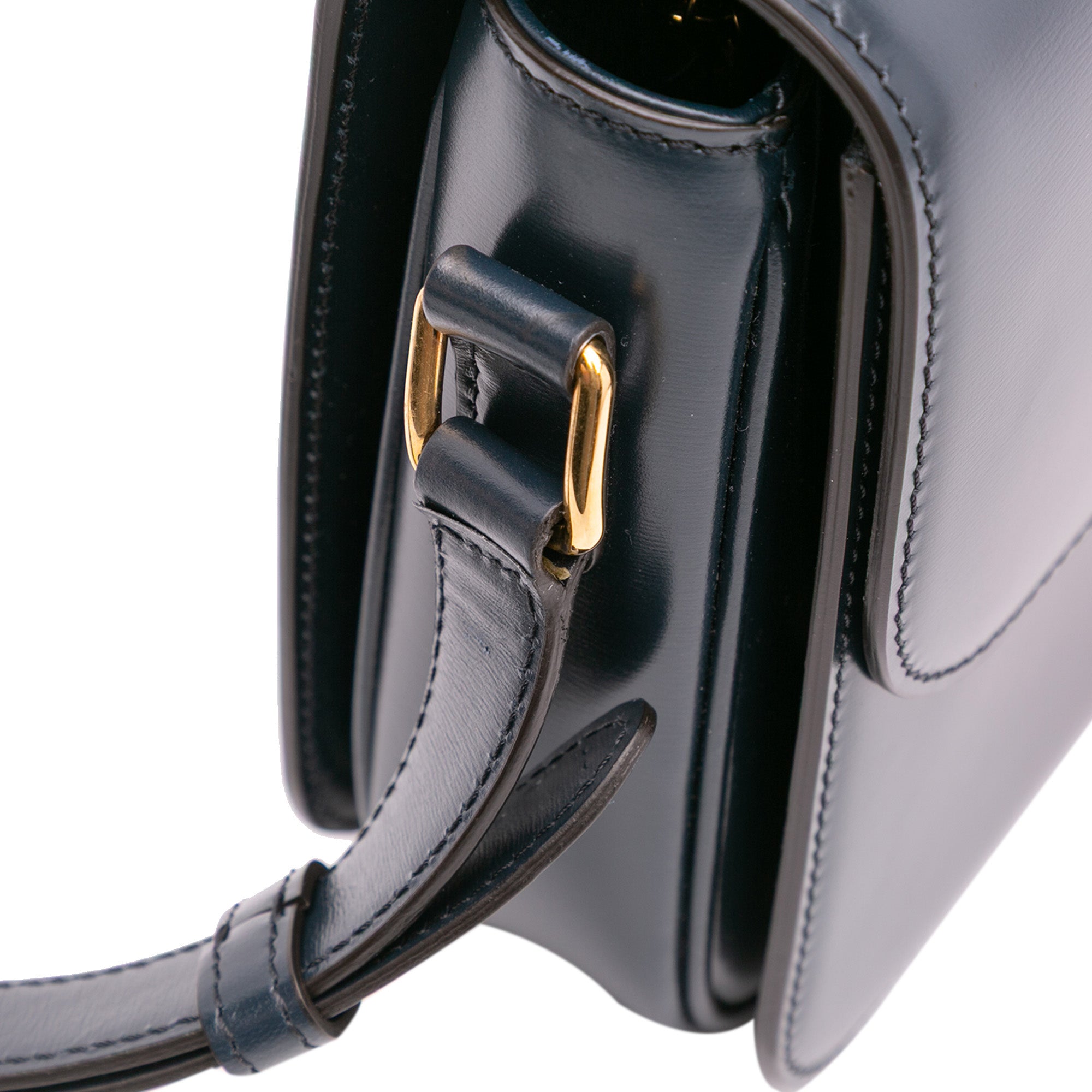 Celine Classique Shiny Calfskin Triomphe Crossbody - image 12