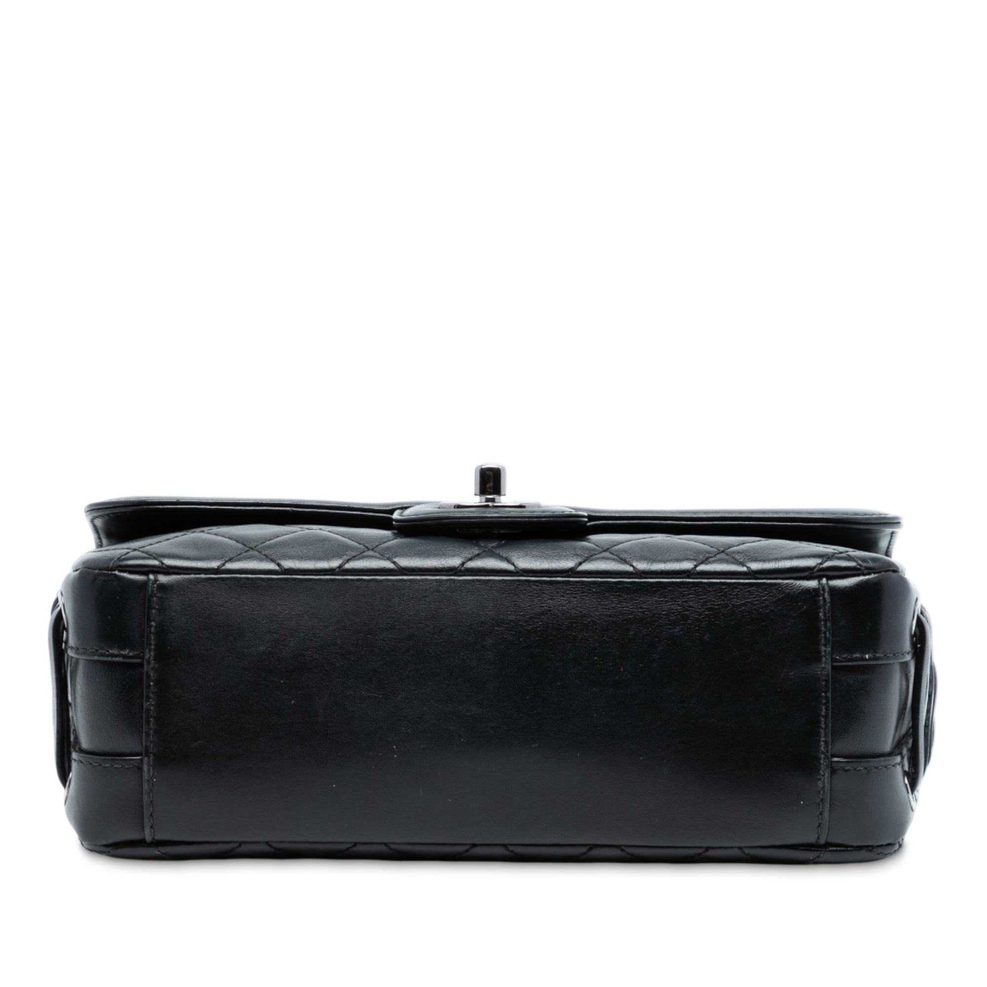 Chanel Small Quilted Lambskin Mademoiselle Chic Flap - image 3