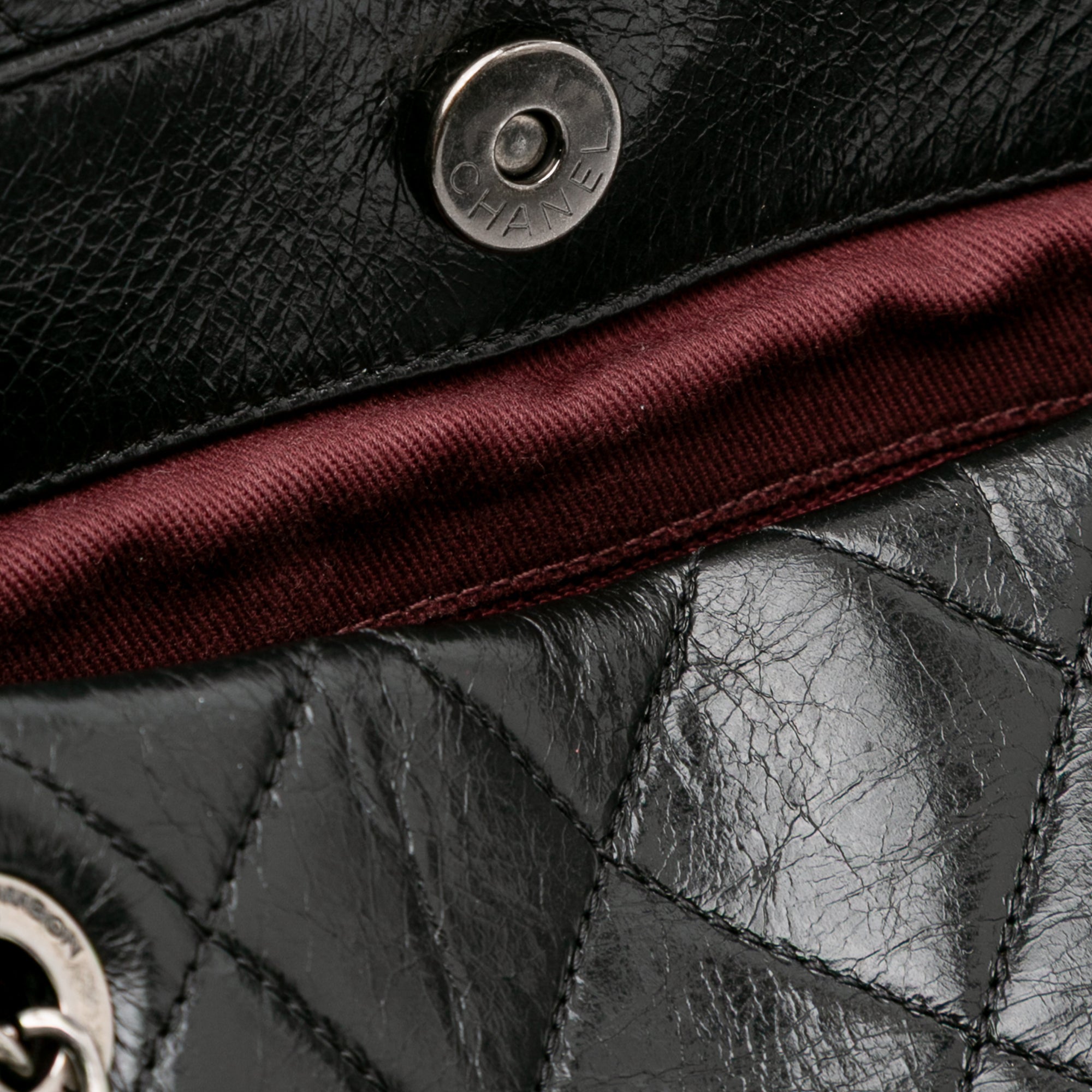 Chanel Large Quilted Glazed Calfskin Duo Color Tote - image 8