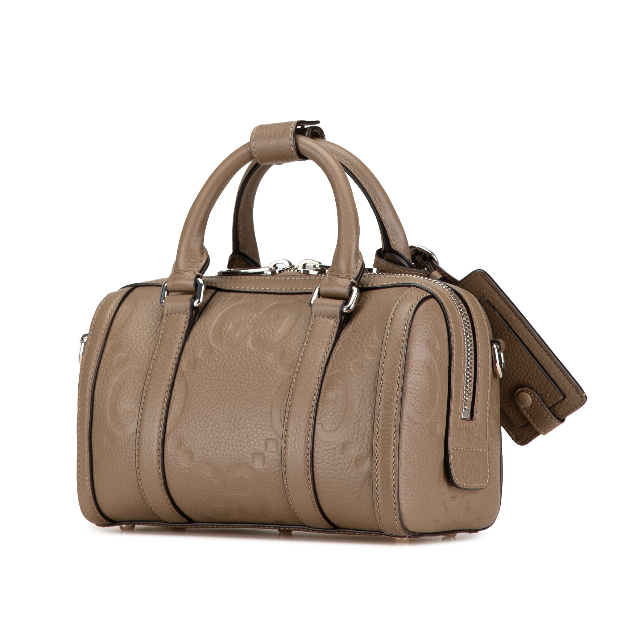 Gucci Mini Jumbo GG Embossed Calfskin Duffle Bag - image 2