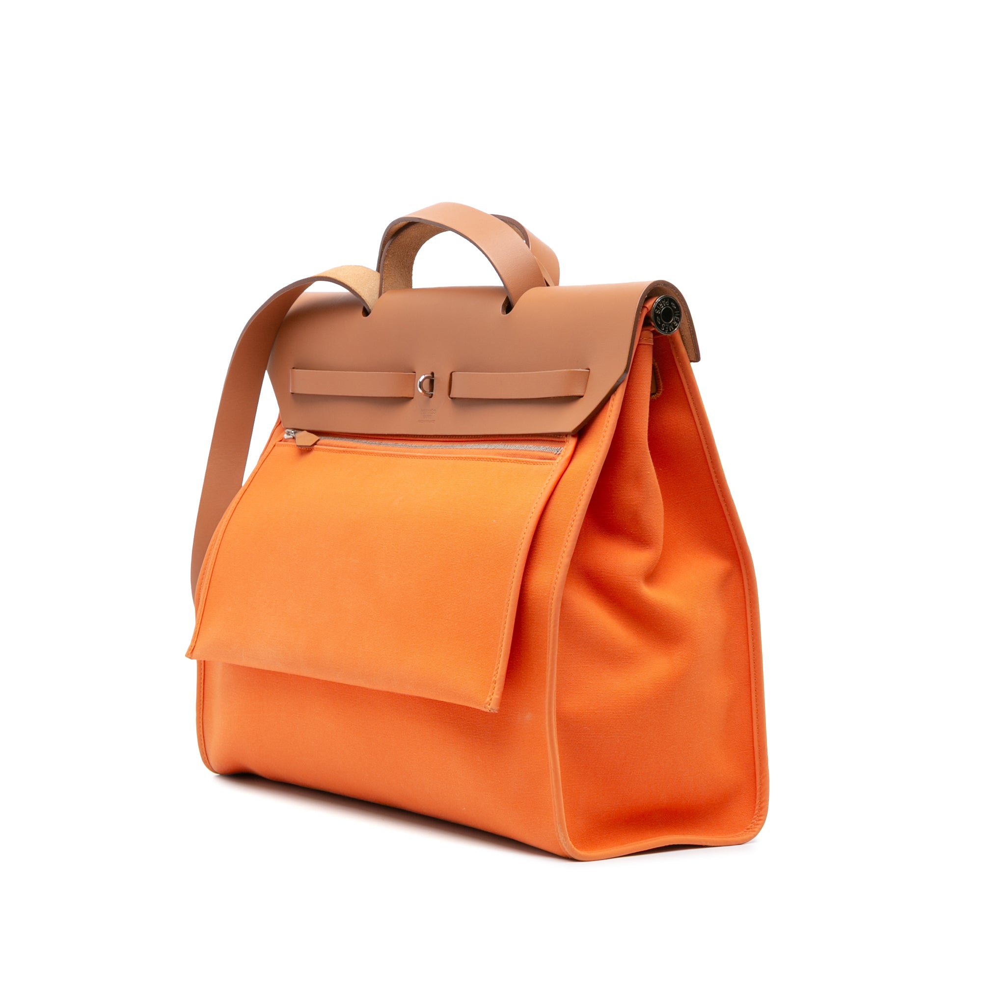 Hermès Toile Herbag Zip 39 - image 2
