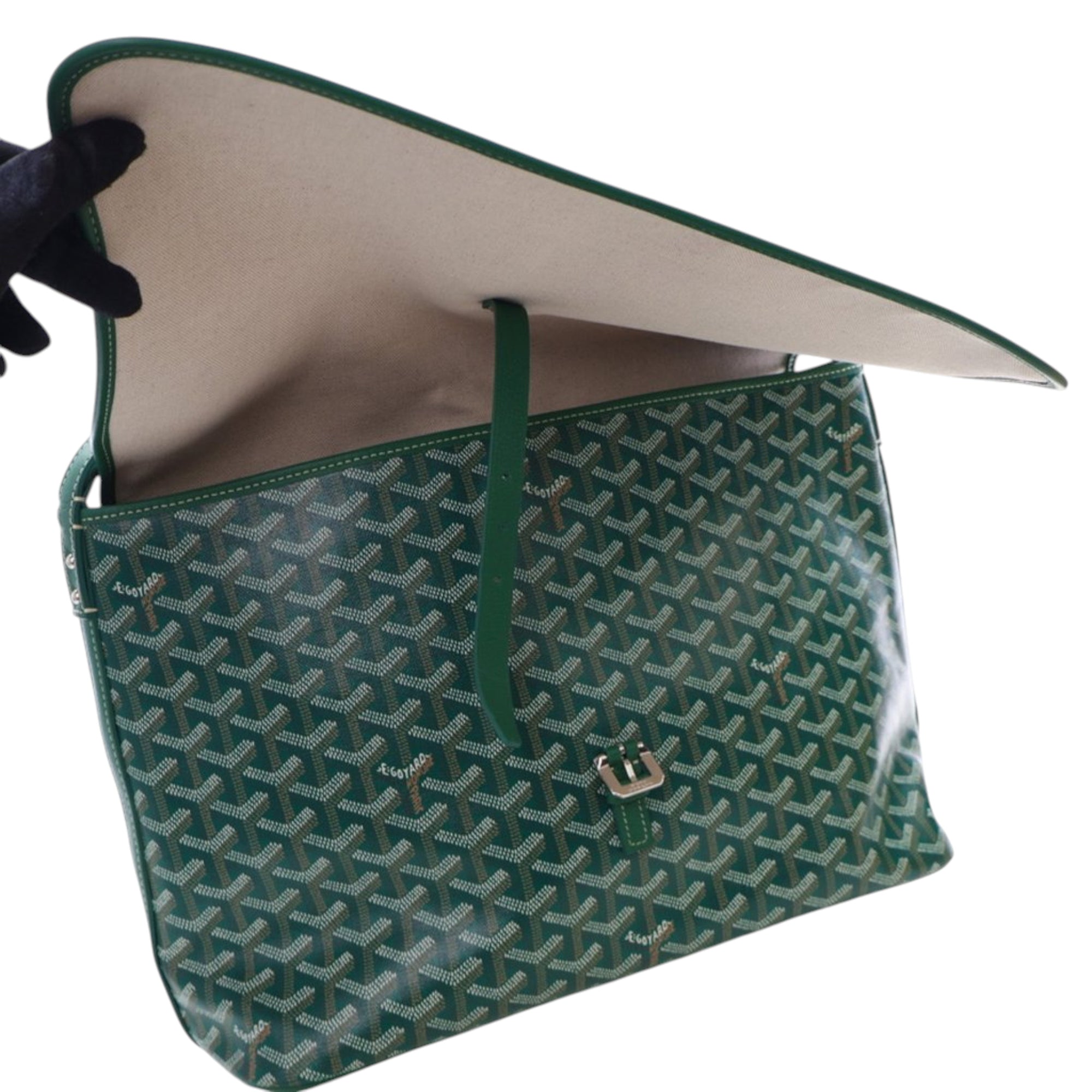 Goyard Goyardine Capetien MM Messenger - image 4