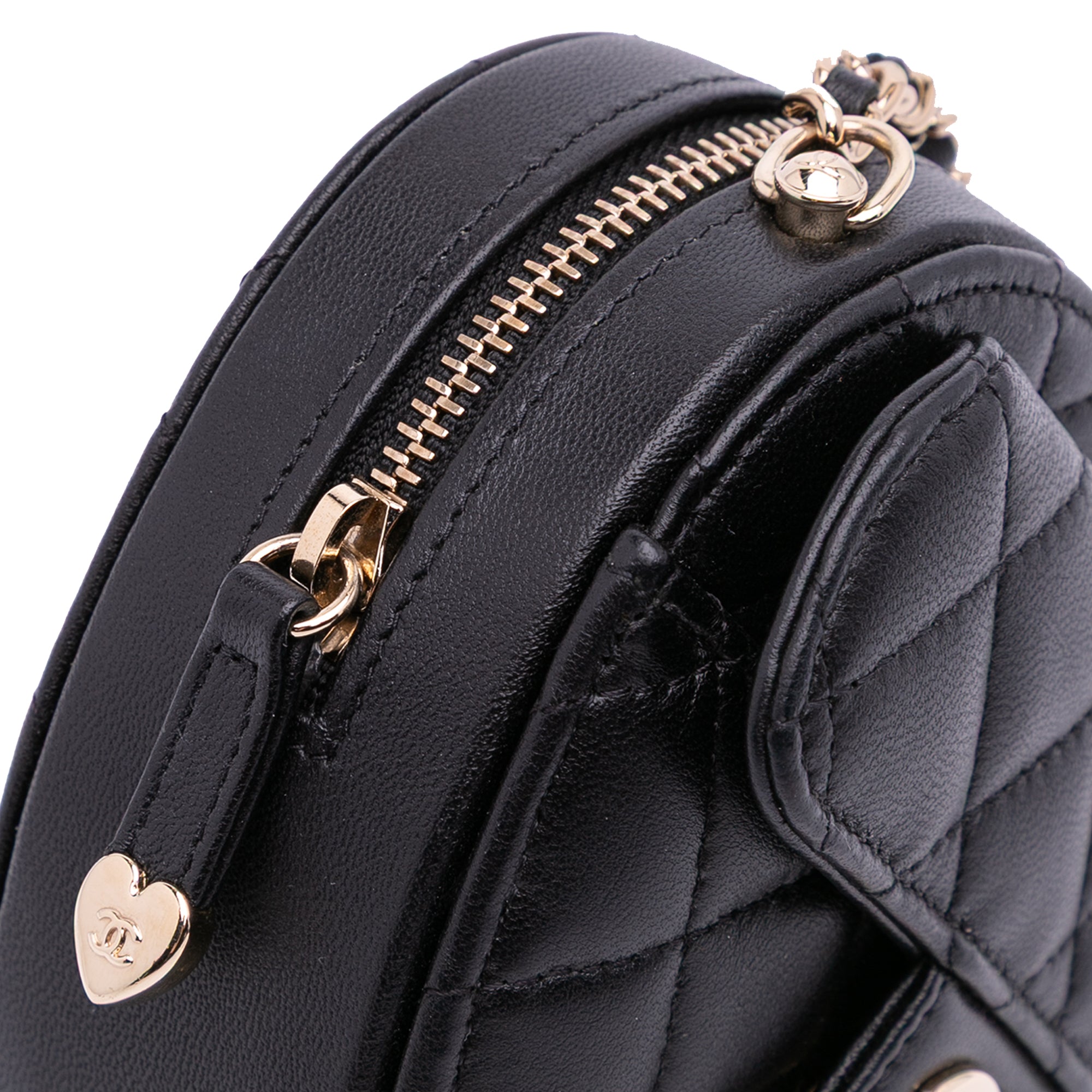 Chanel Mini Lambskin CC in Love Heart Crossbody - image 7
