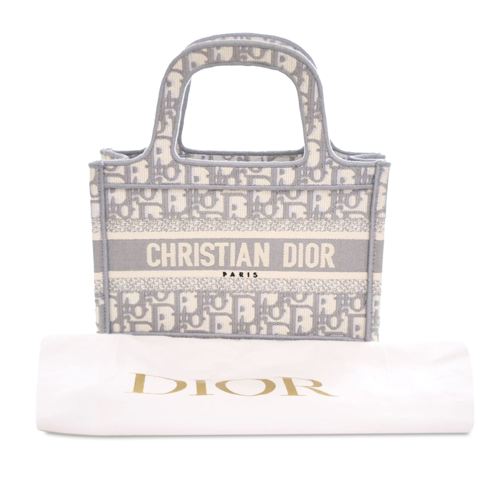 Dior Mini Oblique Book Tote - image 10