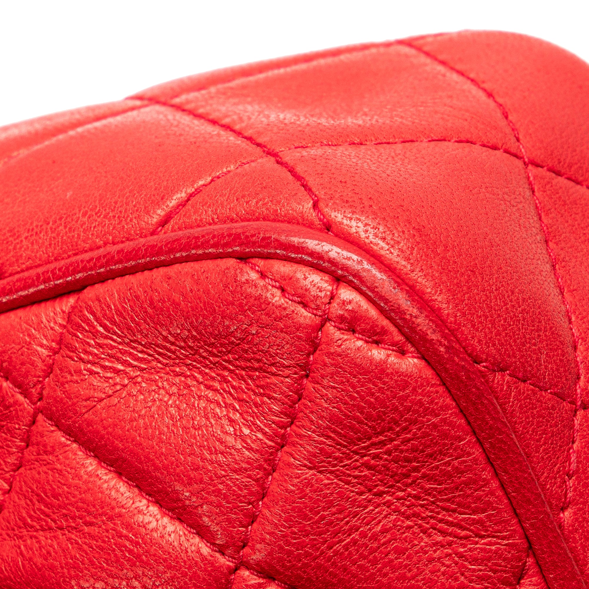 Chanel CC Quilted Lambskin Tassel Camera Bag - image 10