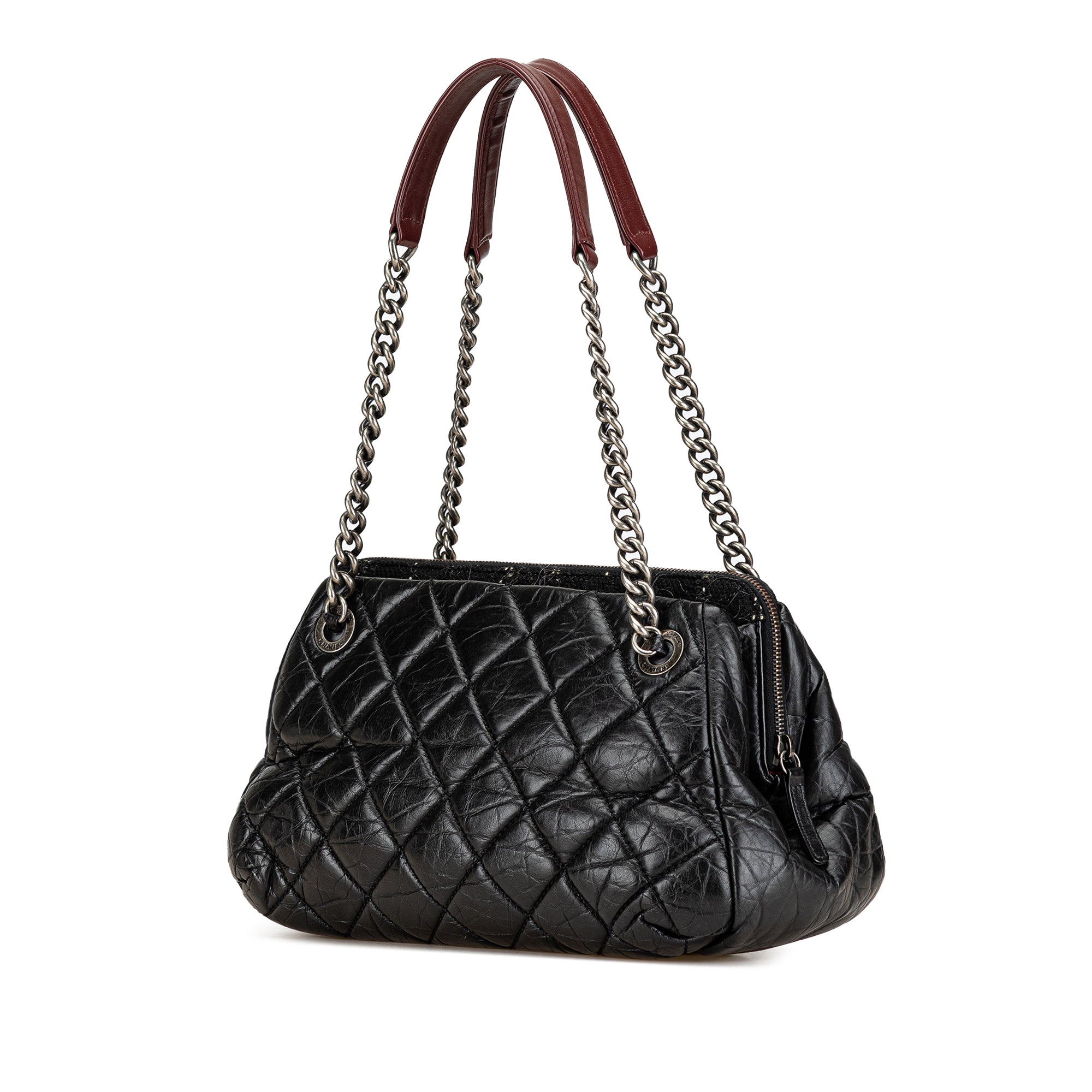 Chanel Aged Calfskin Portobello Bowler Bag - image 2