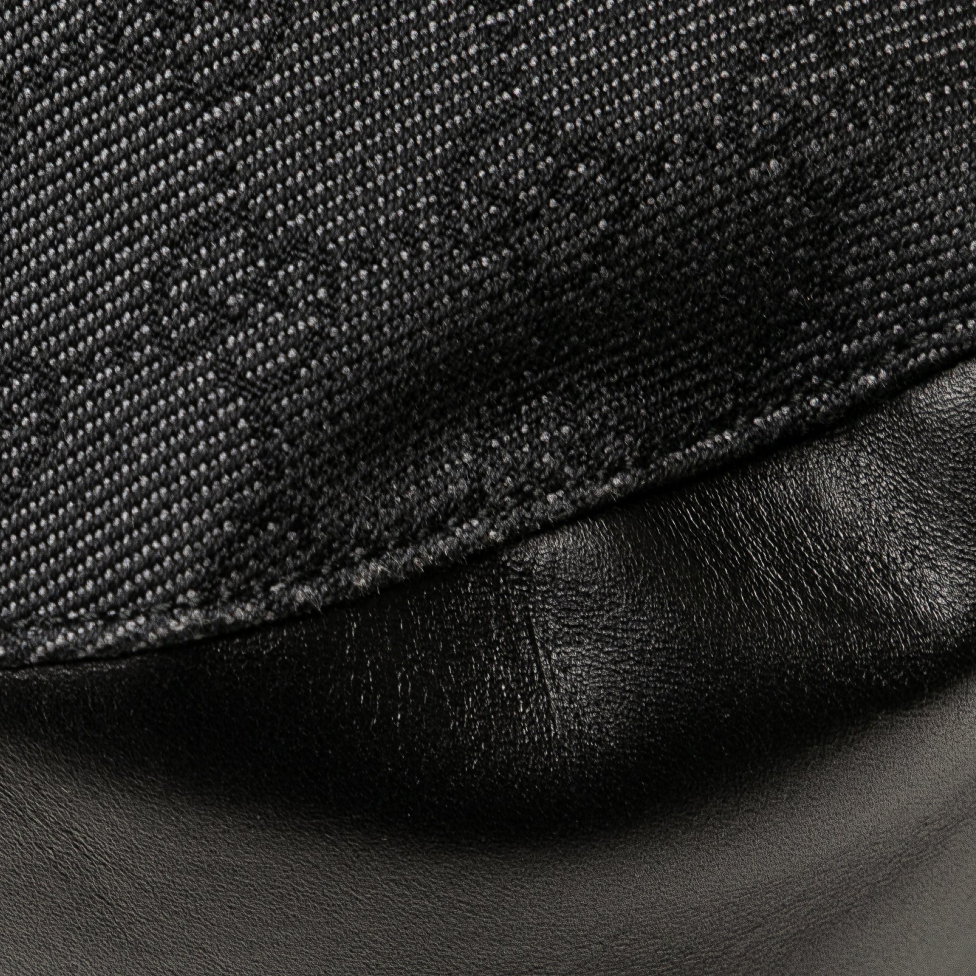 Gucci Large GG Denim Horsebit Classic Ring Hobo