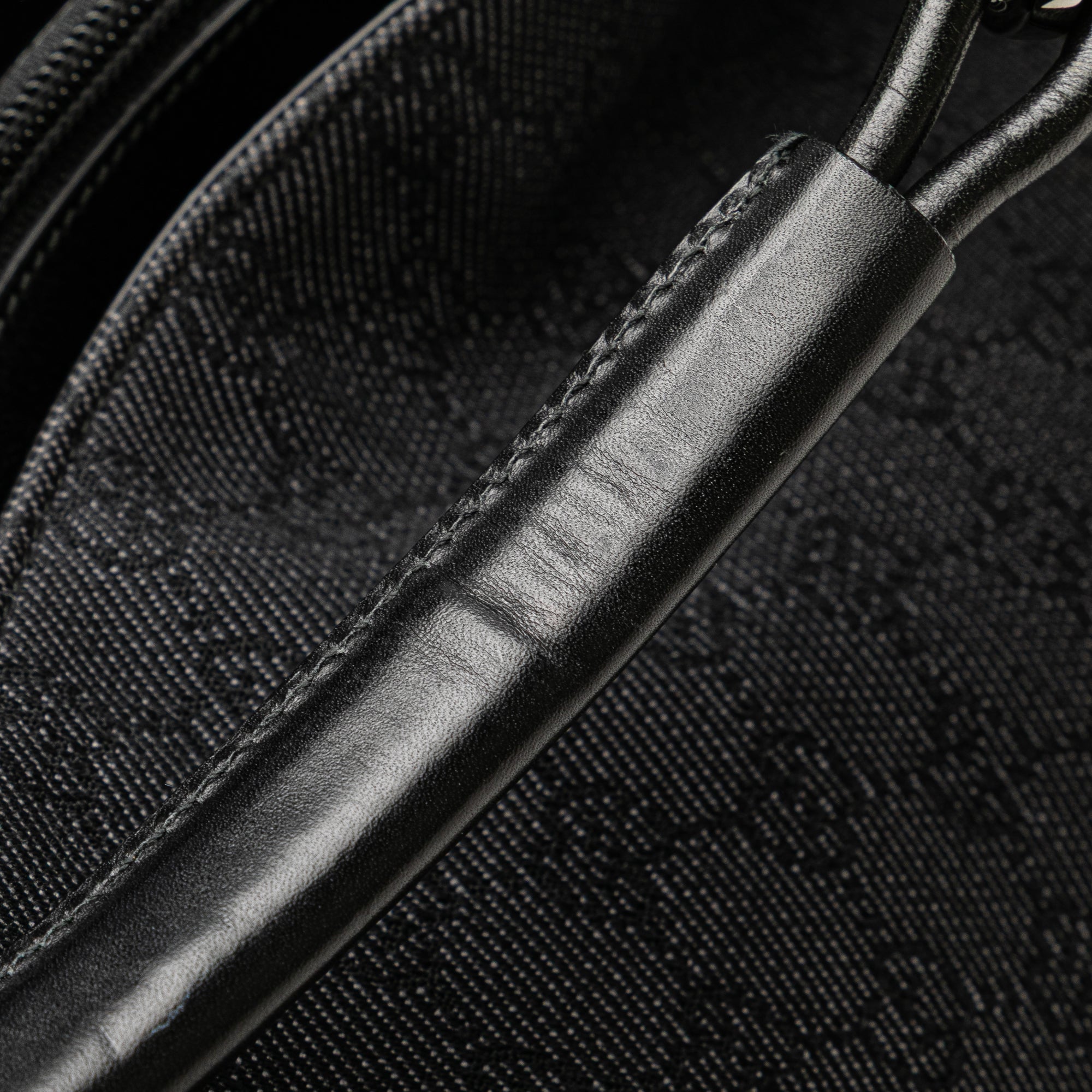 Gucci Large GG Denim Horsebit Classic Ring Hobo