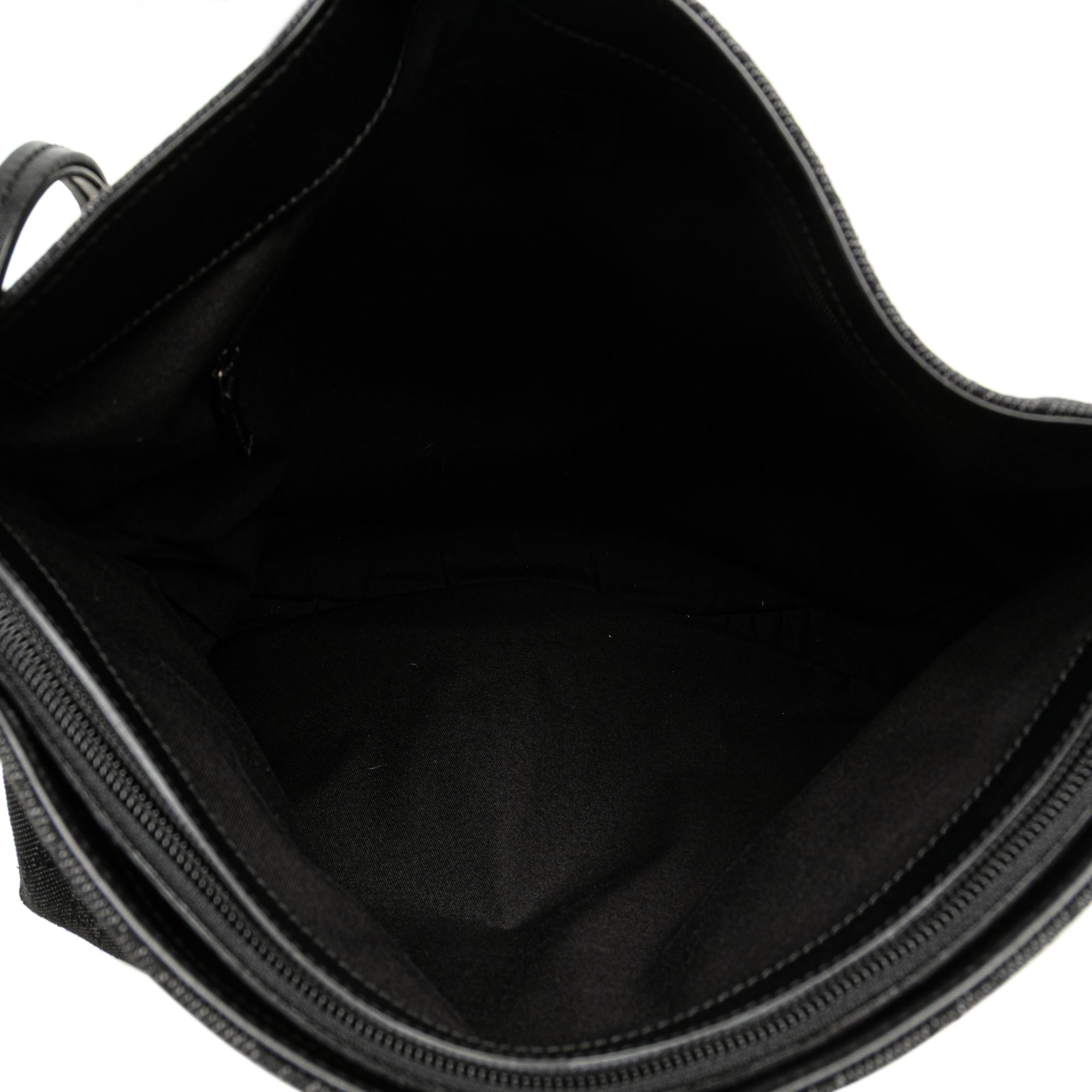 Gucci Large GG Denim Horsebit Classic Ring Hobo