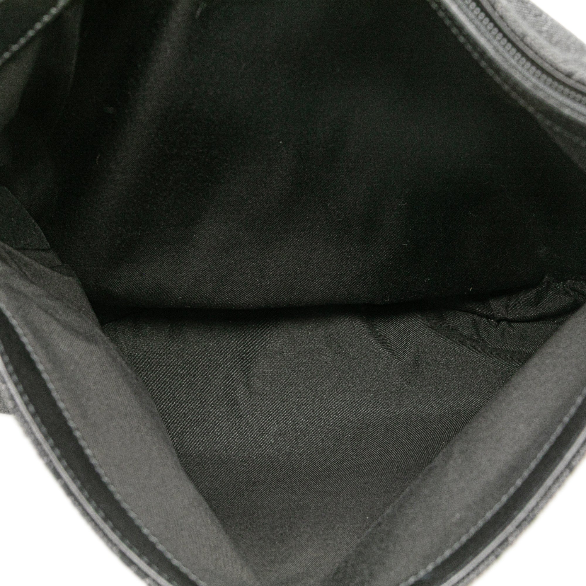 Gucci Large GG Denim Horsebit Classic Ring Hobo