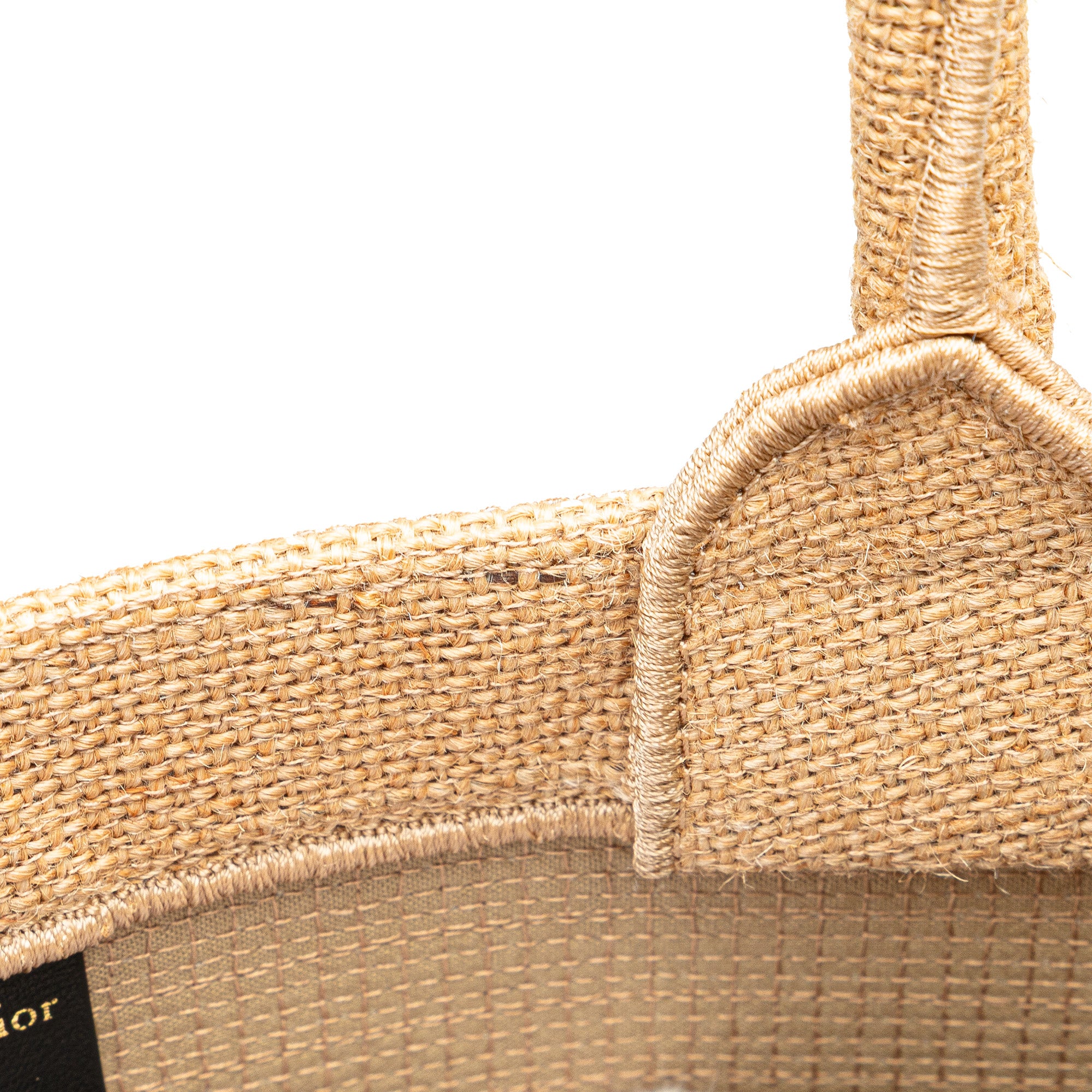 Dior Medium Jute Embroidered Book Tote - image 8