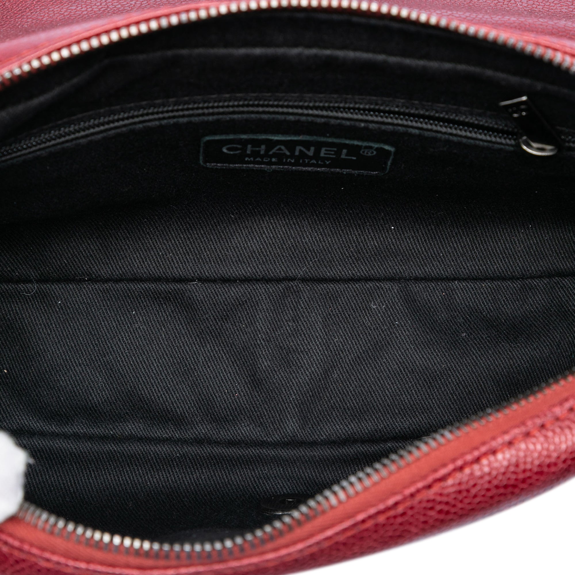 Chanel Medium Quilted Iridescent Caviar Easy Flap - image 4